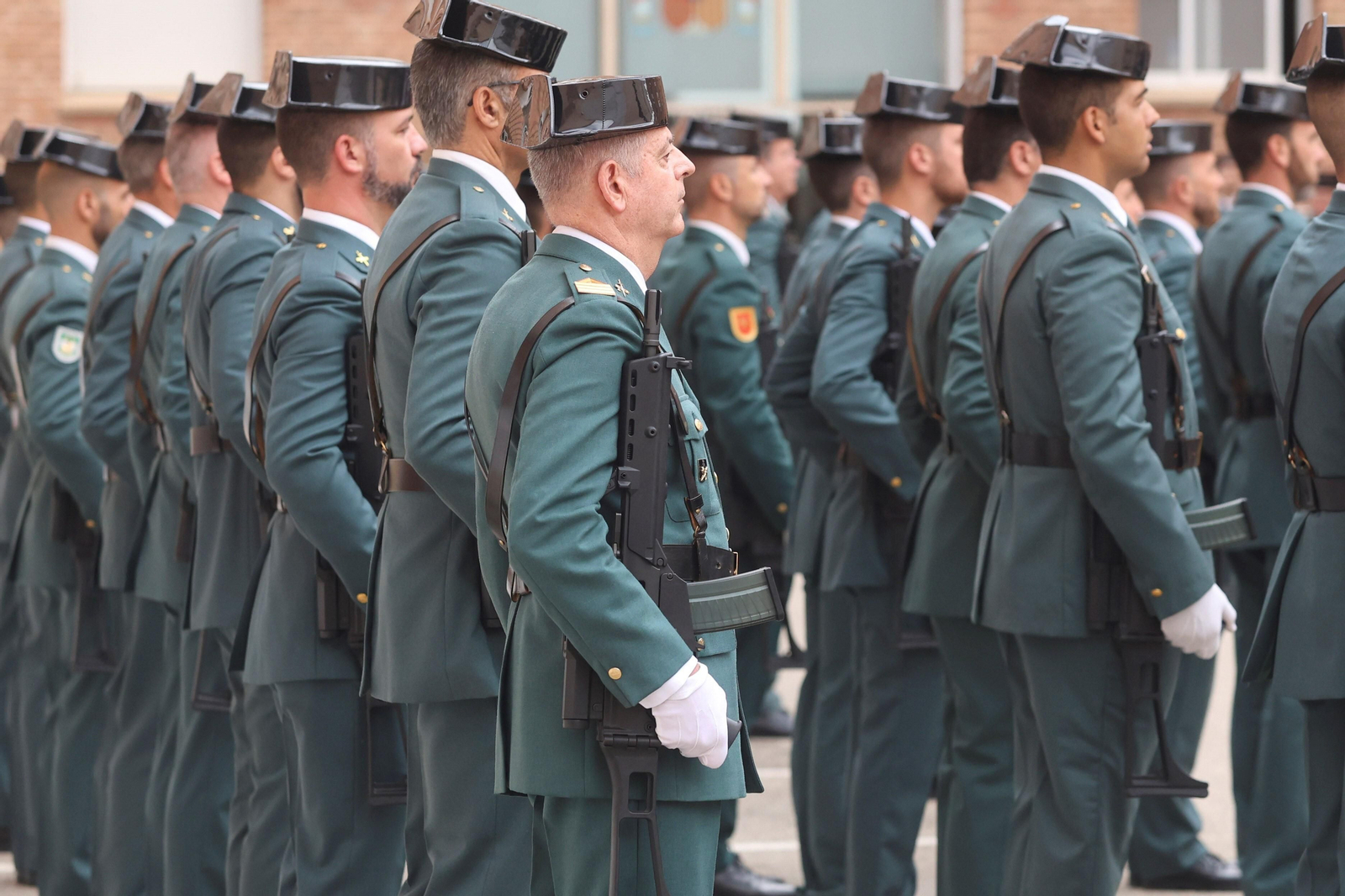 La Guardia Civil de Málaga homenajea a los agentes retirados en su 179 aniversario