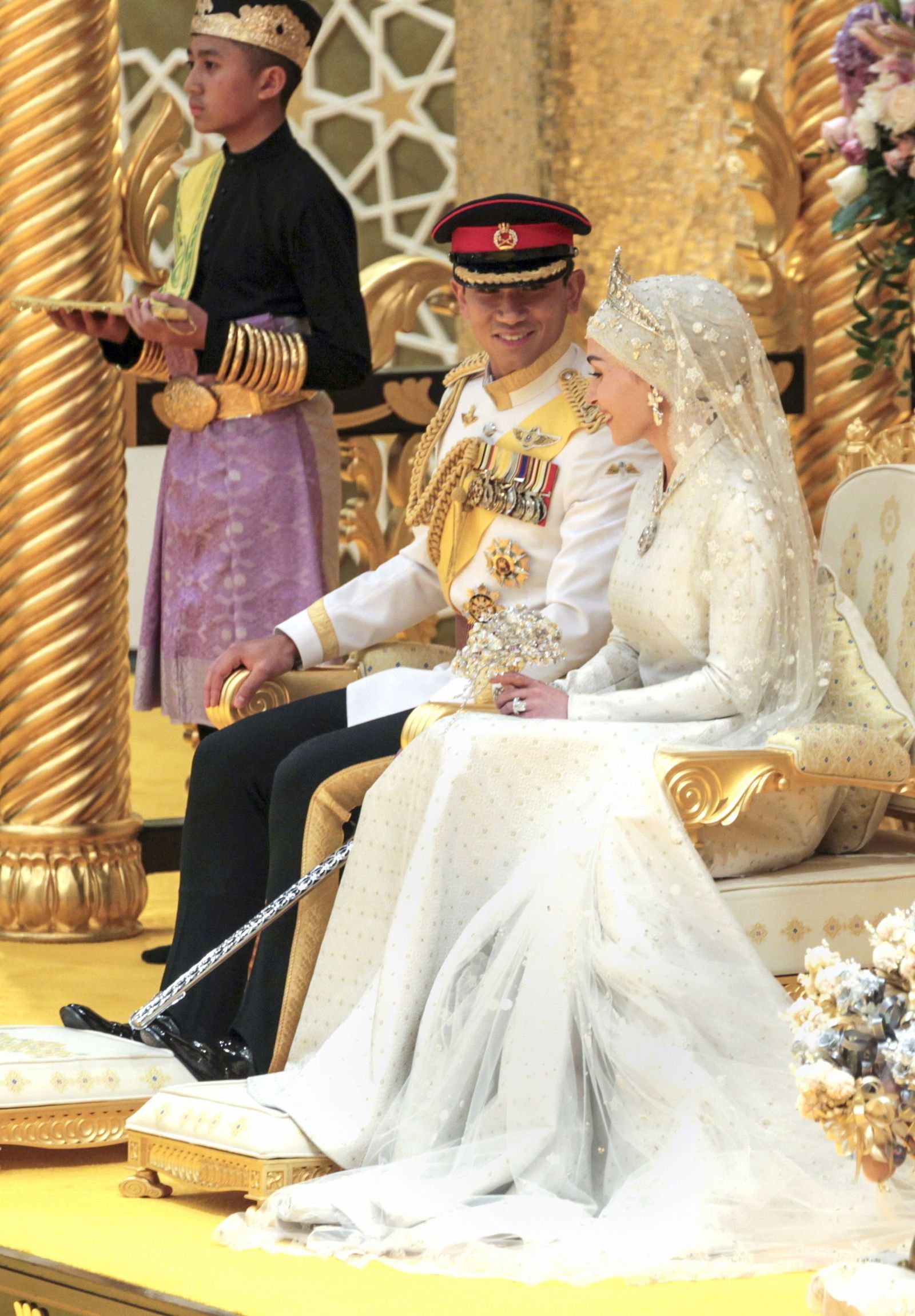 La boda real del sultanato de Brunei en imágenes