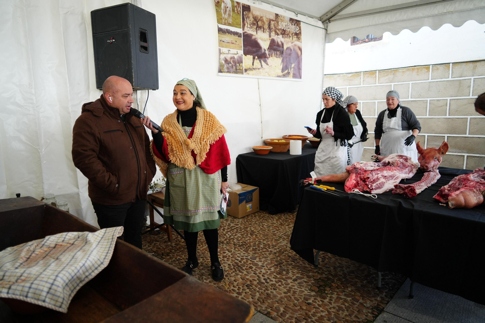 La Fiesta de la Matanza y la Artesanía Popular de Villanueva de Córdoba, en fotografías