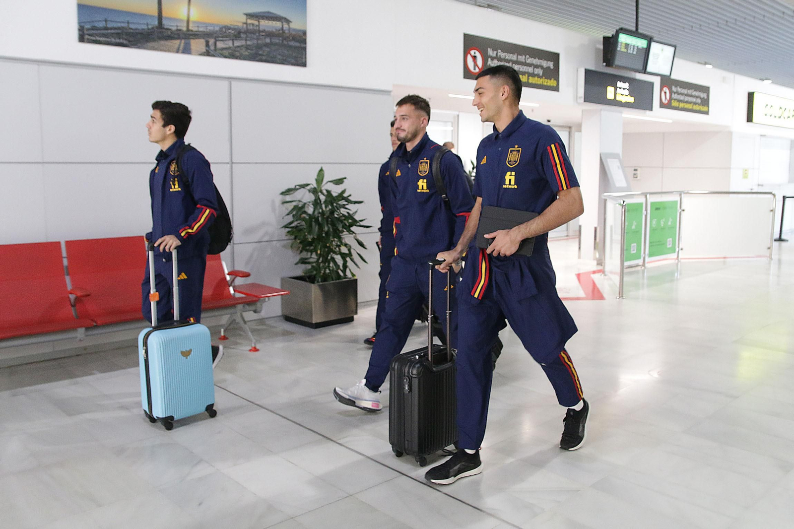 La Selección Española Sub-21 aterriza en Almería