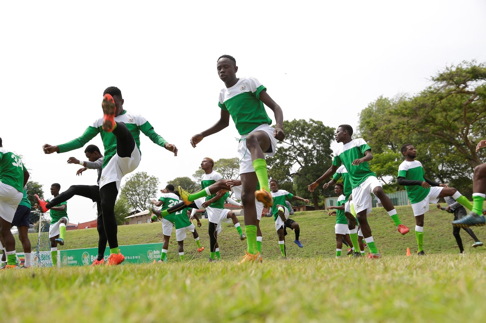 Las imágenes de la academia del Betis en Zimbaue