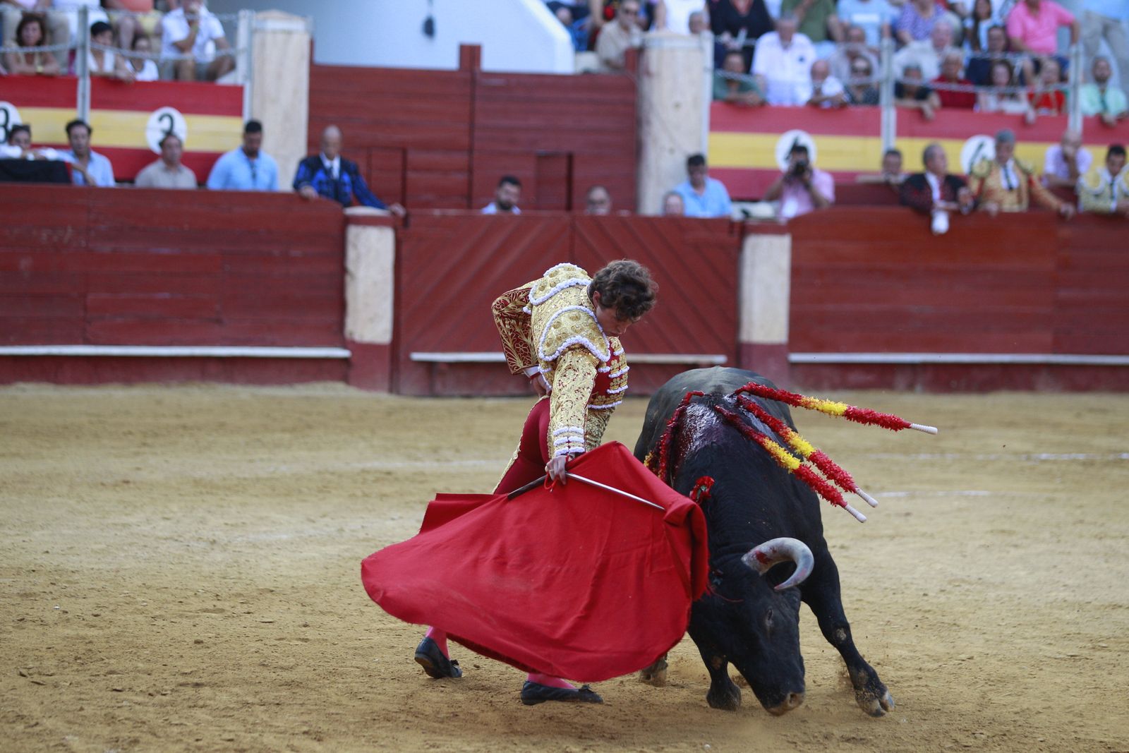 Imágenes de la corrida de toros del jueves en la Feria de Almería 2024