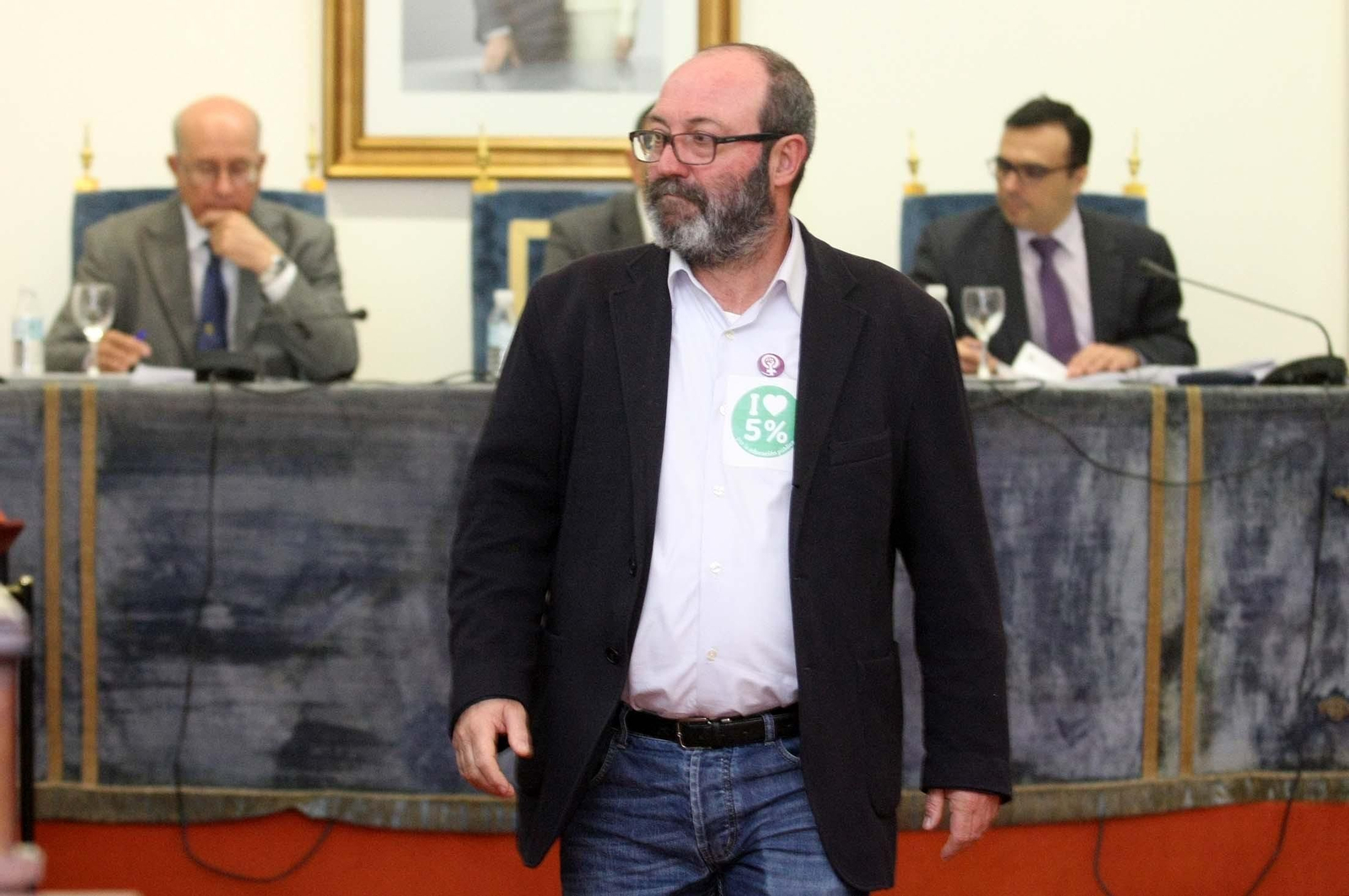 Pedro Jiménez, en la Diputación.