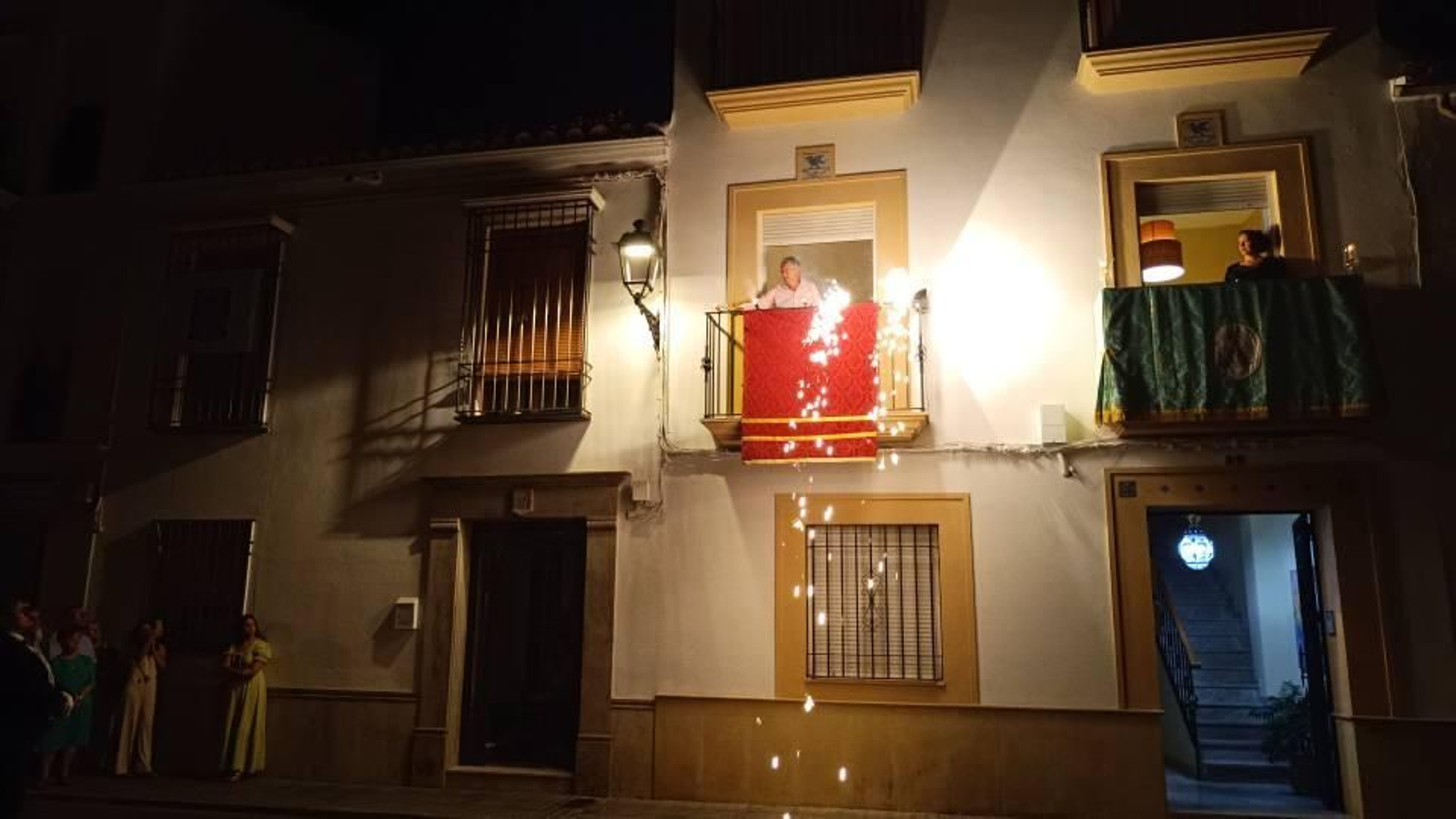 Procesión de la Virgen de la Estrella en Villa del Río.