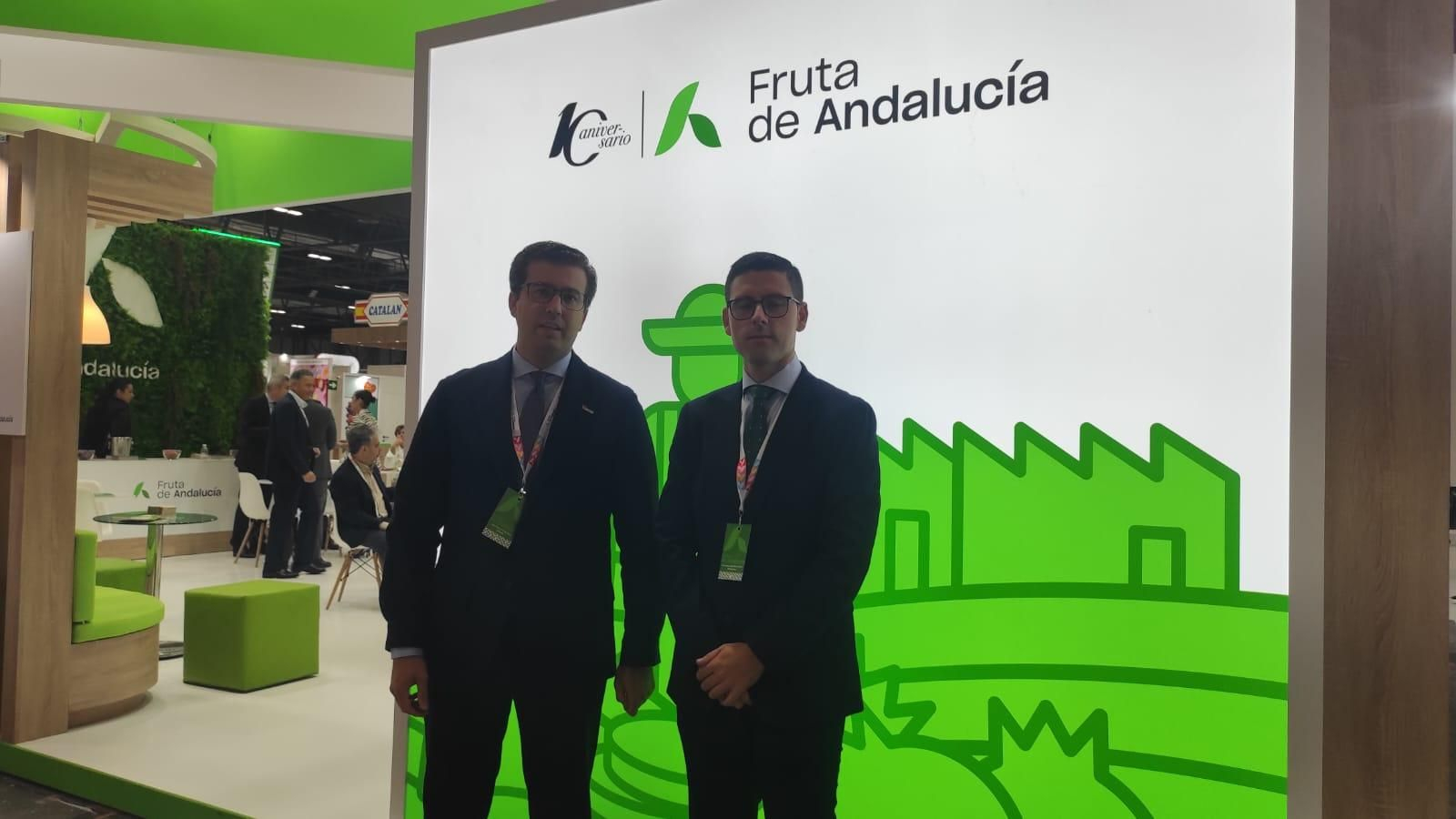 Imágenes de la participación de Huelva en la primera jornada de Fruit Attraction 2024