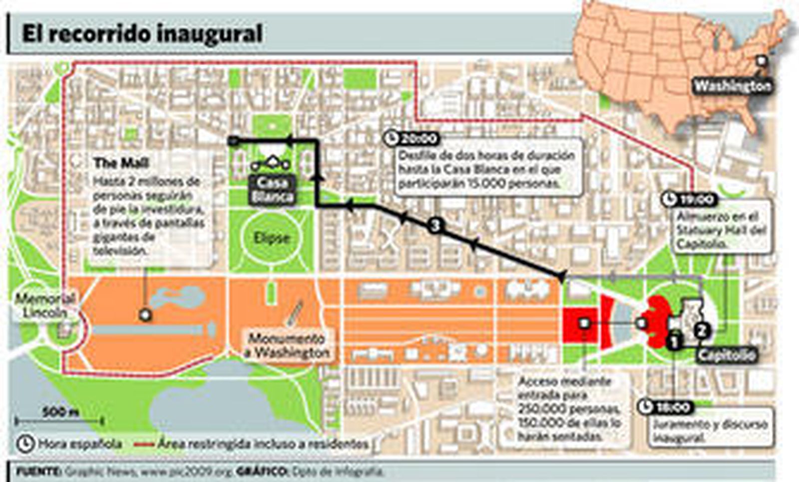 Miles de personas, durante el discurso de Ibama en la ceremonia 'We are one'.