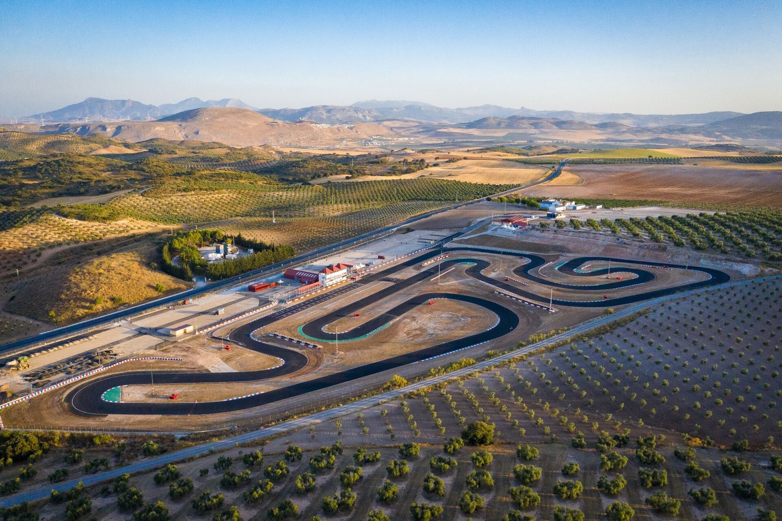 Perspectiva del circuito de Campillos.
