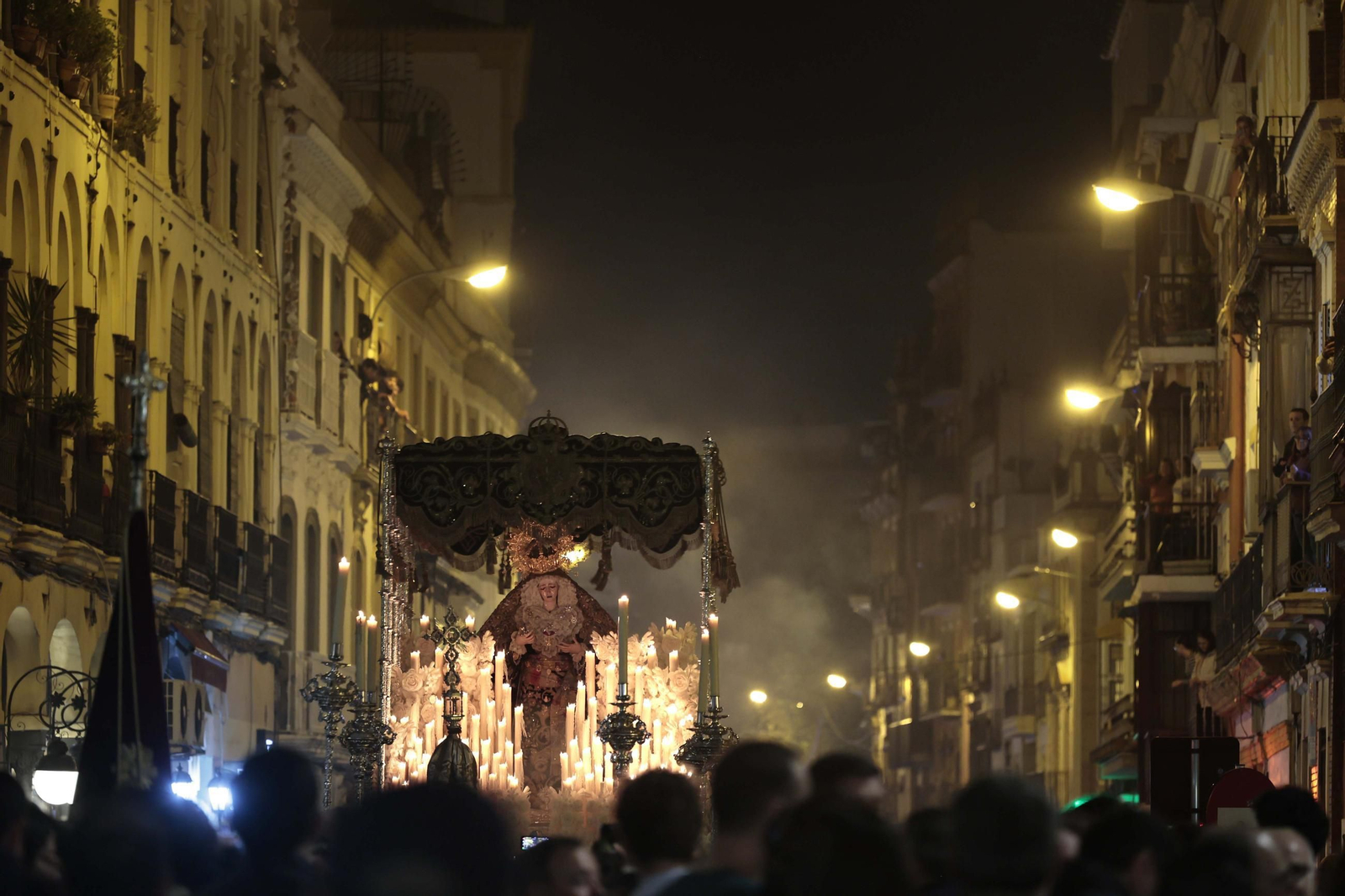 Las imágenes de la procesión del traslado de la Estrella a la catedral