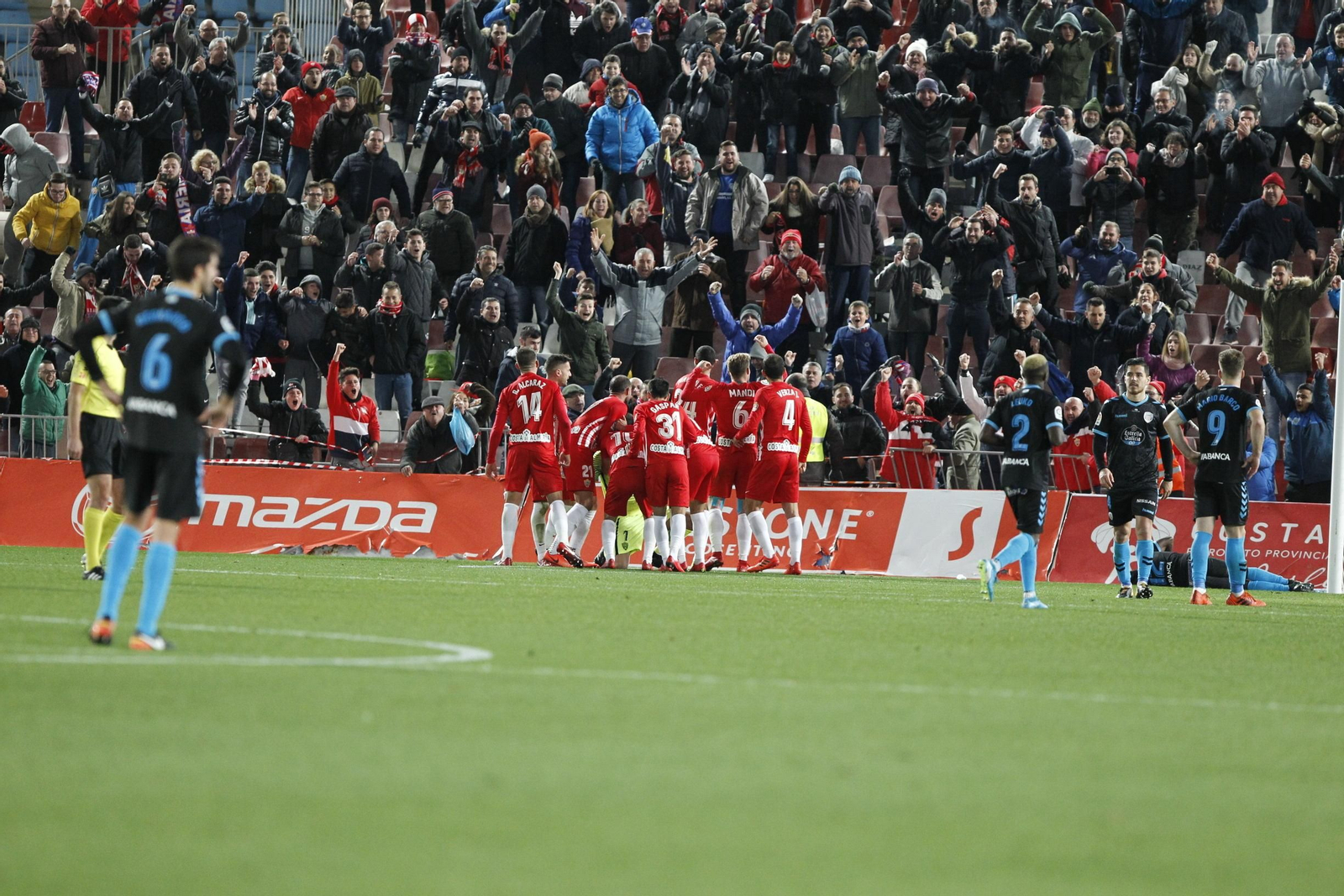 El UD Almería-Lugo, en imágenes