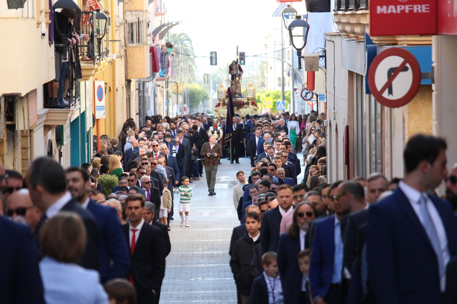 Las imágenes de la Subida de Jesús y el Pregón del Judío en Vera