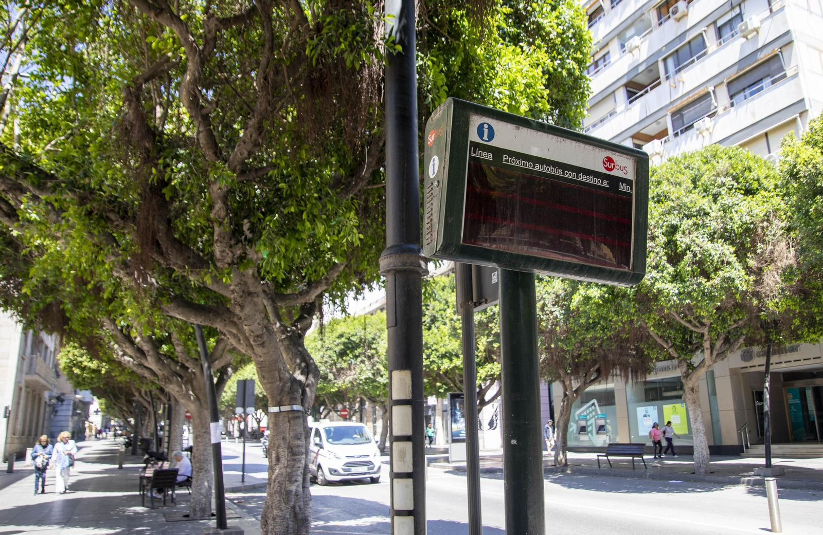 Las imágenes del apagón en Almería