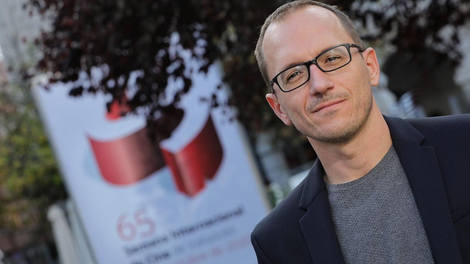 Manuel H. Martín, en la pasada Seminci, donde presentó su película.