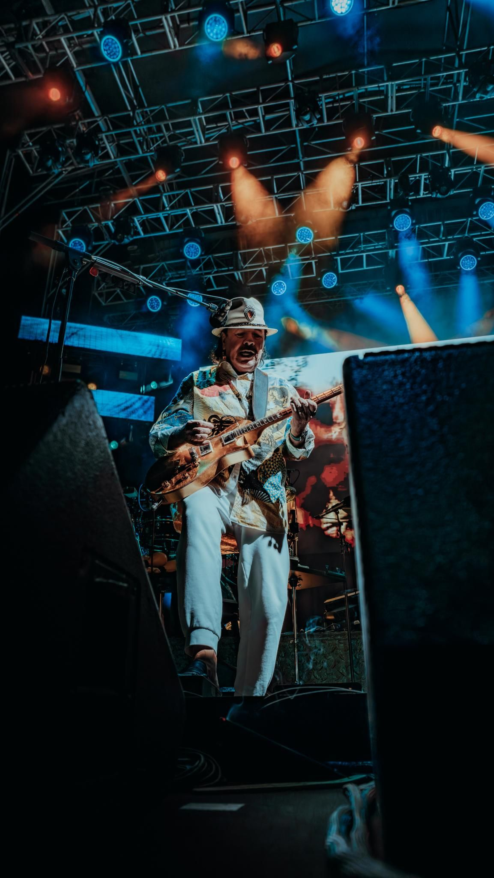Las imágenes del concierto de Carlos Santana en Tío Pepe Festival en Jerez