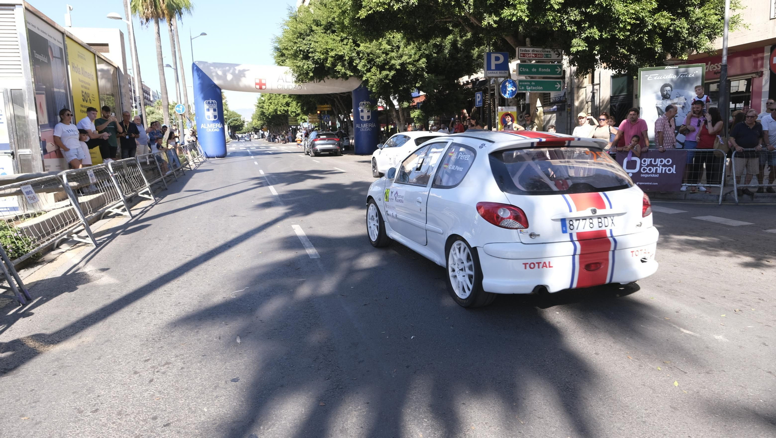 Imágenes de la salida del Rallye Costa de Almería