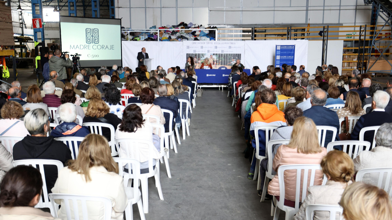 Contenedor 500 de Madre Coraje en Jerez