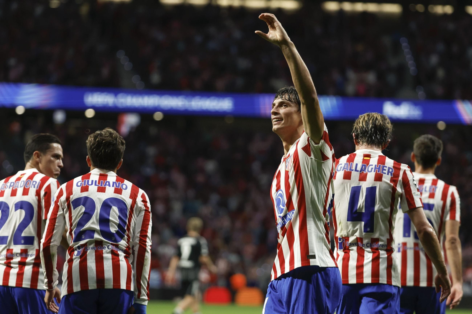 Las fotos del Atlético de Madrid-Eintracht