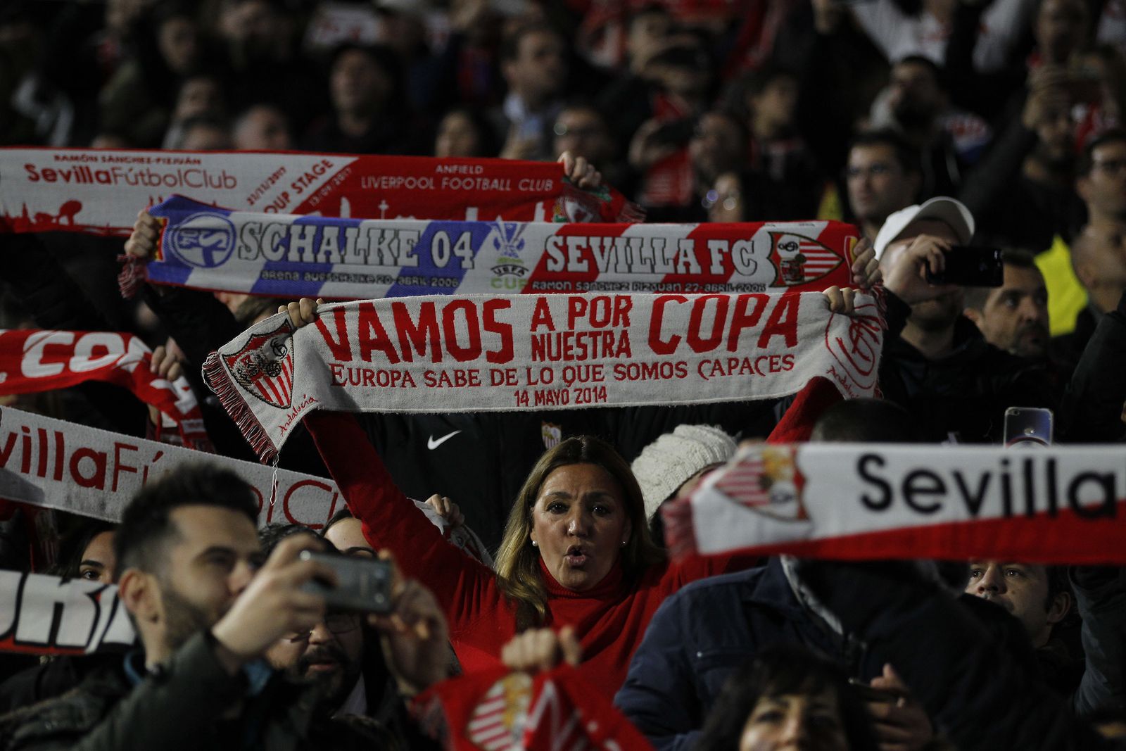 Las imágenes del Sevilla FC-Barcelona de Copa del Rey