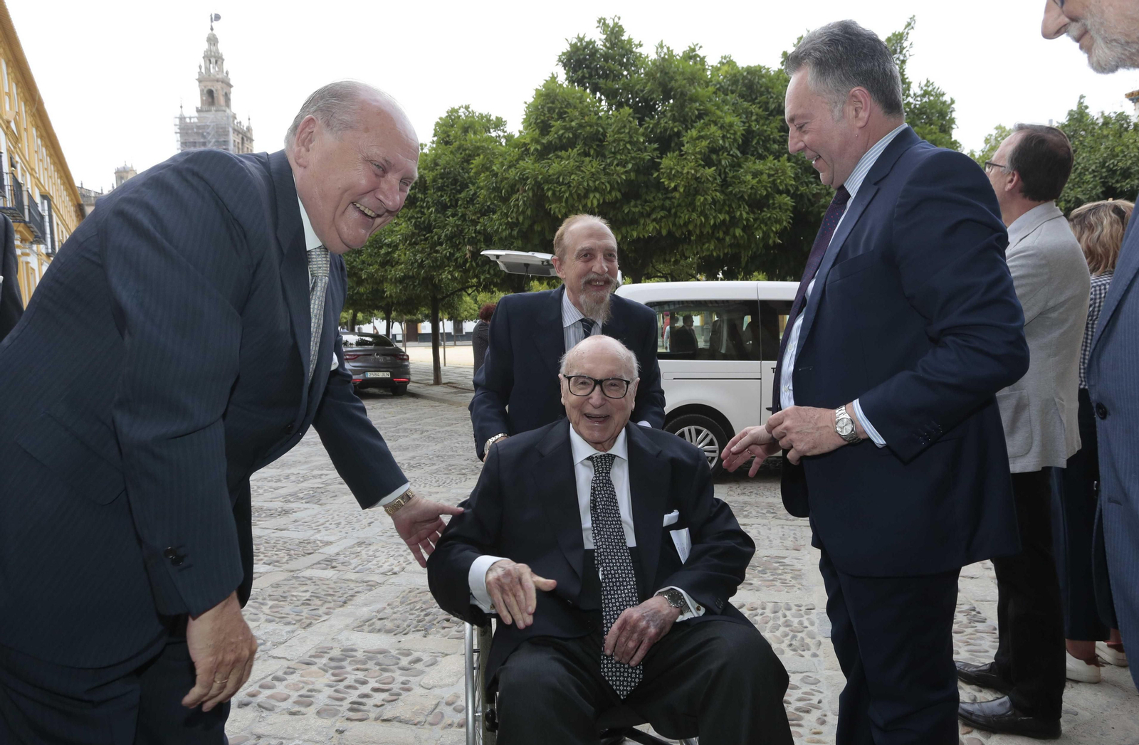 Los asistentes al VII Premio Manuel Clavero