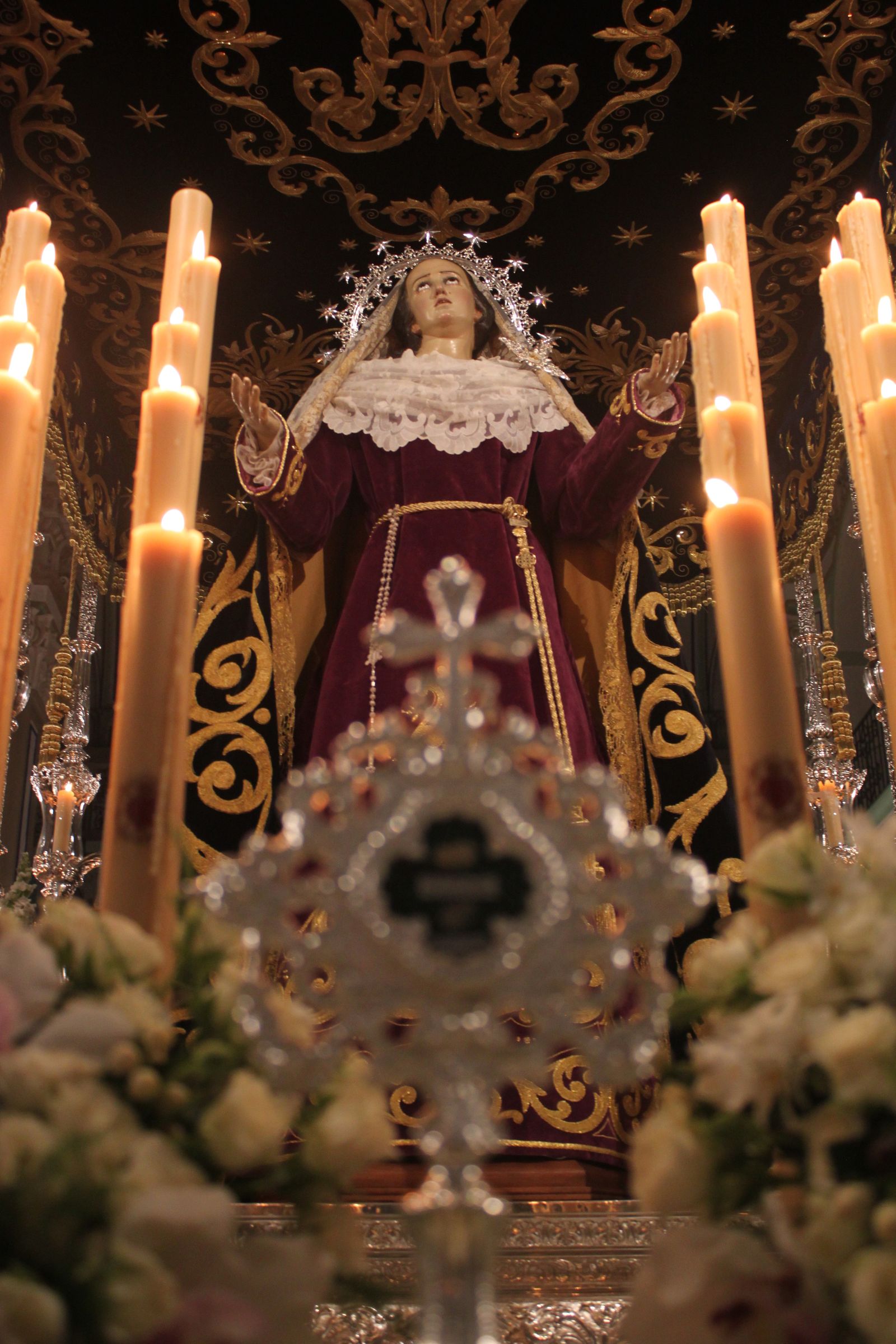 Las imágenes de las procesiones del Jueves Santo en Vélez Rubio