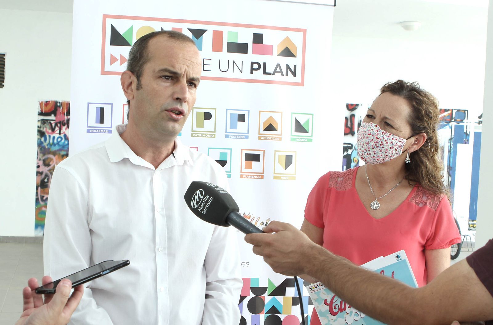 Presentación del cine de verano de Montilla.