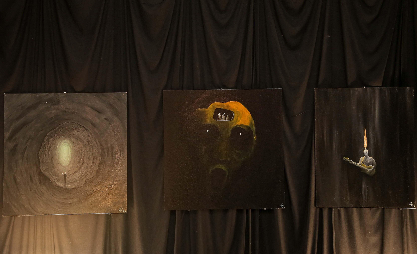 ' Primitivo',  la exposición de Óscar Hidalgo en imágenes