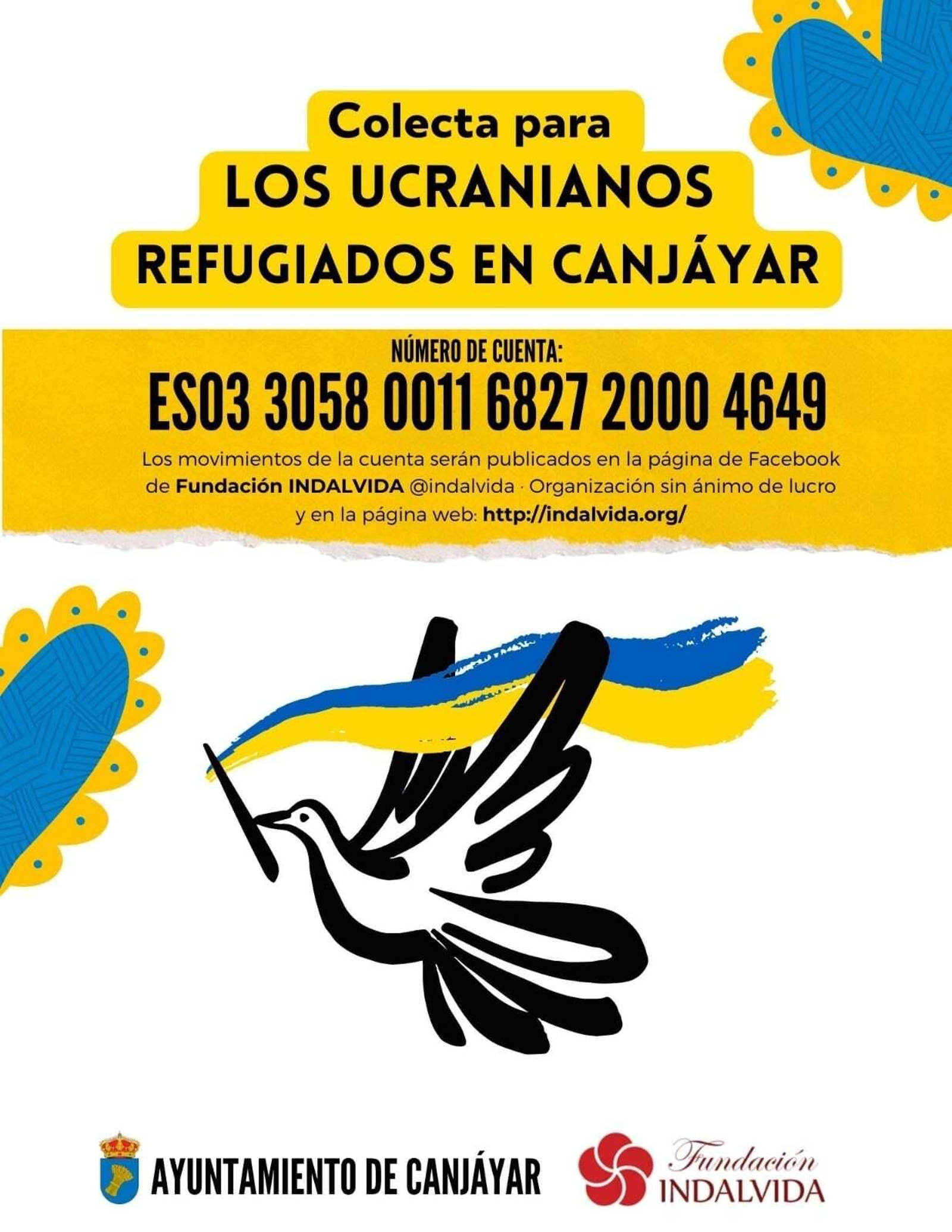 El Ayuntamiento de Canjáyar y la Fundación Indalvida han puesto en marcha una recaudación de fondos.