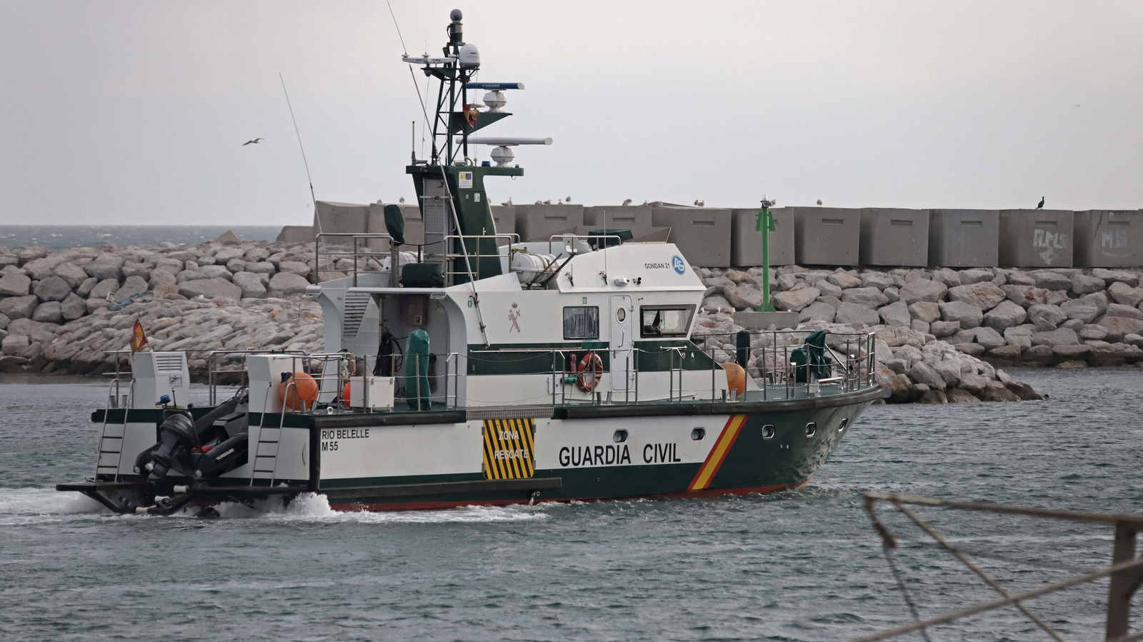 Imágenes de la macrooperación antidroga de la Guardia Civil en La Línea