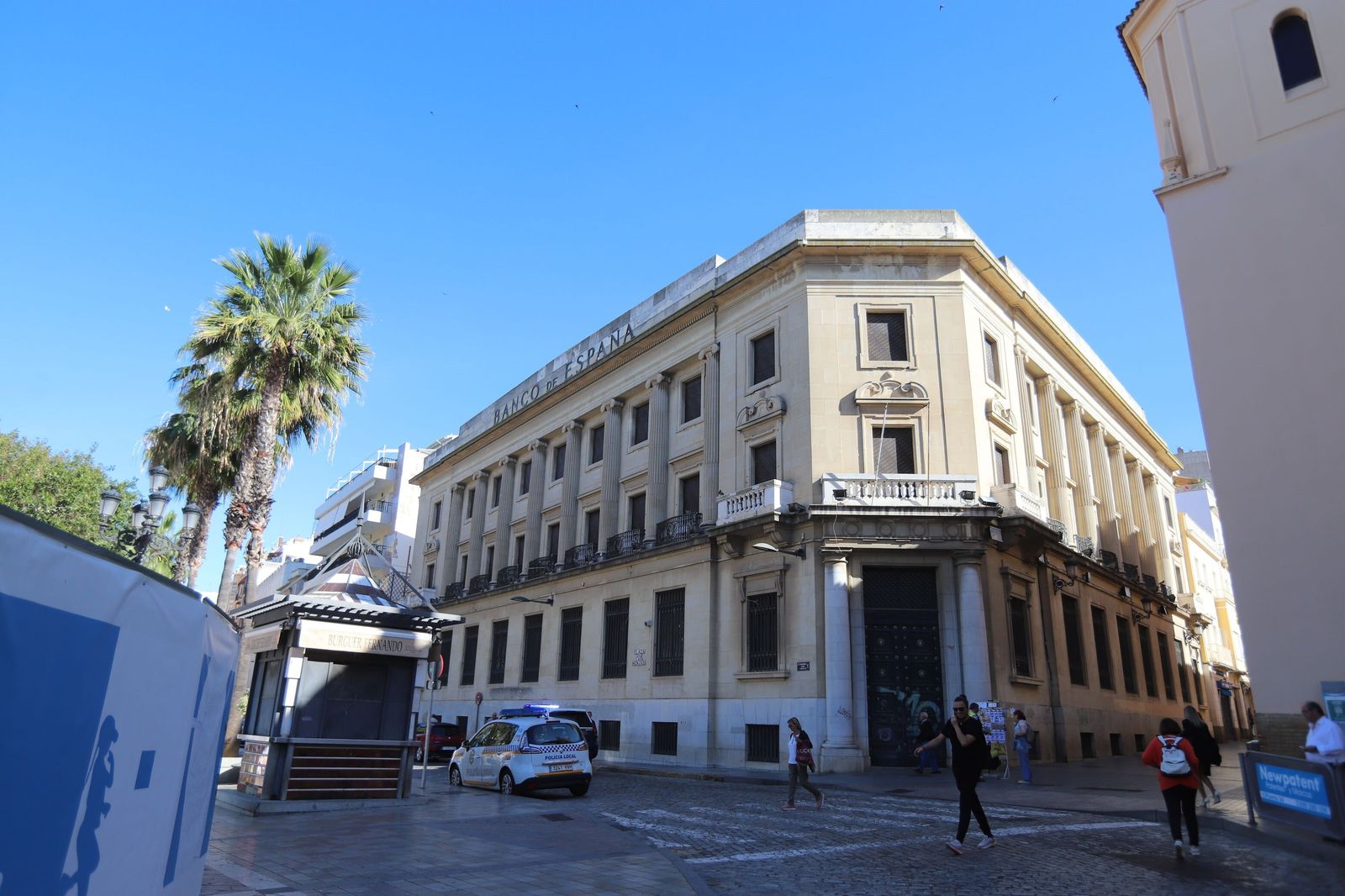 El antiguo edificio del Banco de España de Huelva