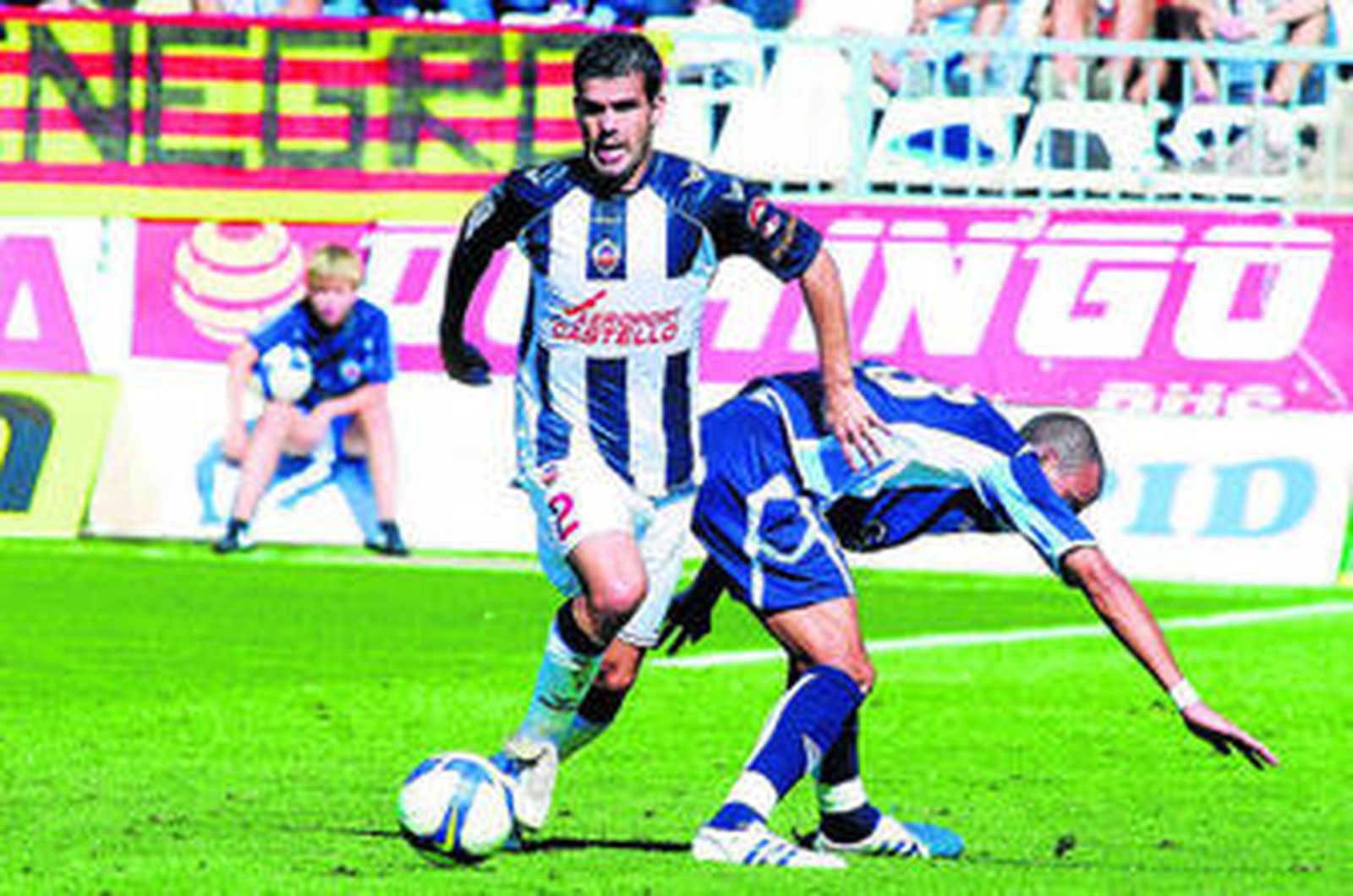Diego Reyes, con la camiseta del Castellón en un partido de la pasada temporada.