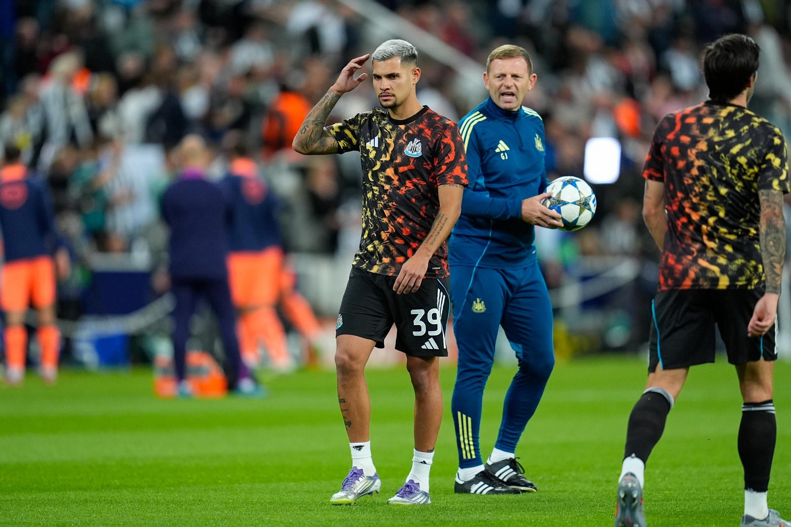 Las fotos del Newcastle-Barcelona