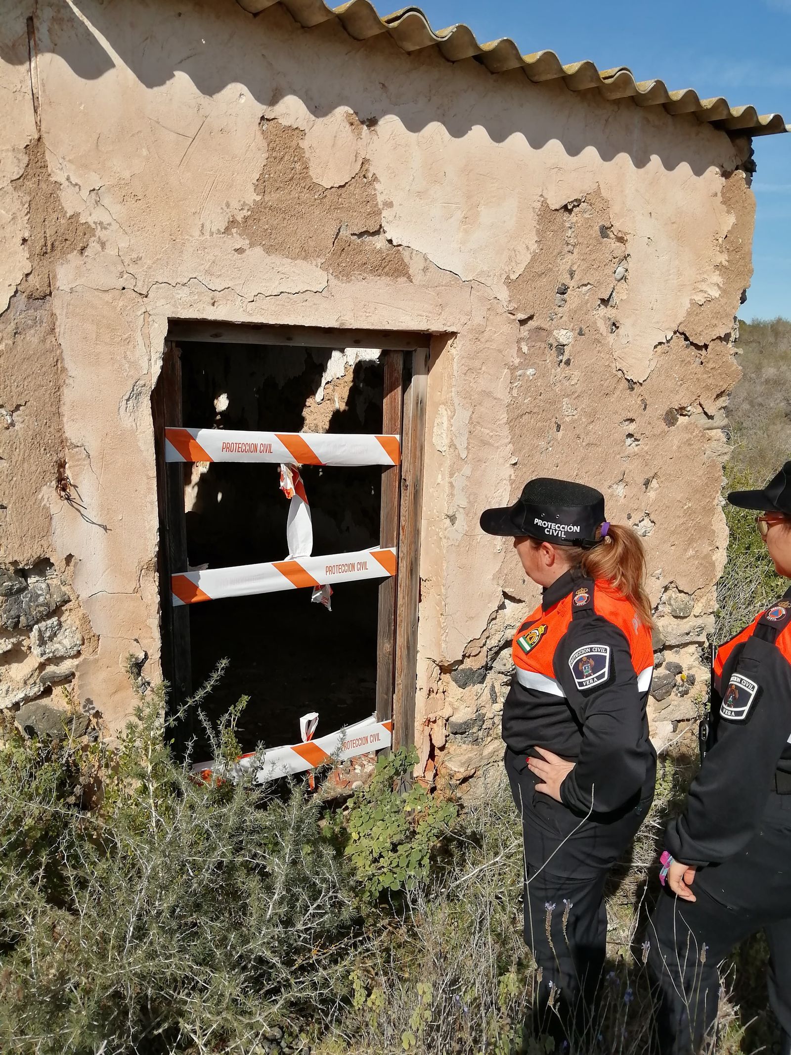 Precinto del cortijo.