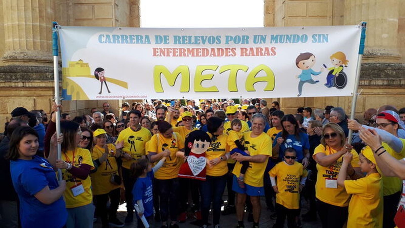 Imagen de archivo de los participantes en la carrera del año 2020.