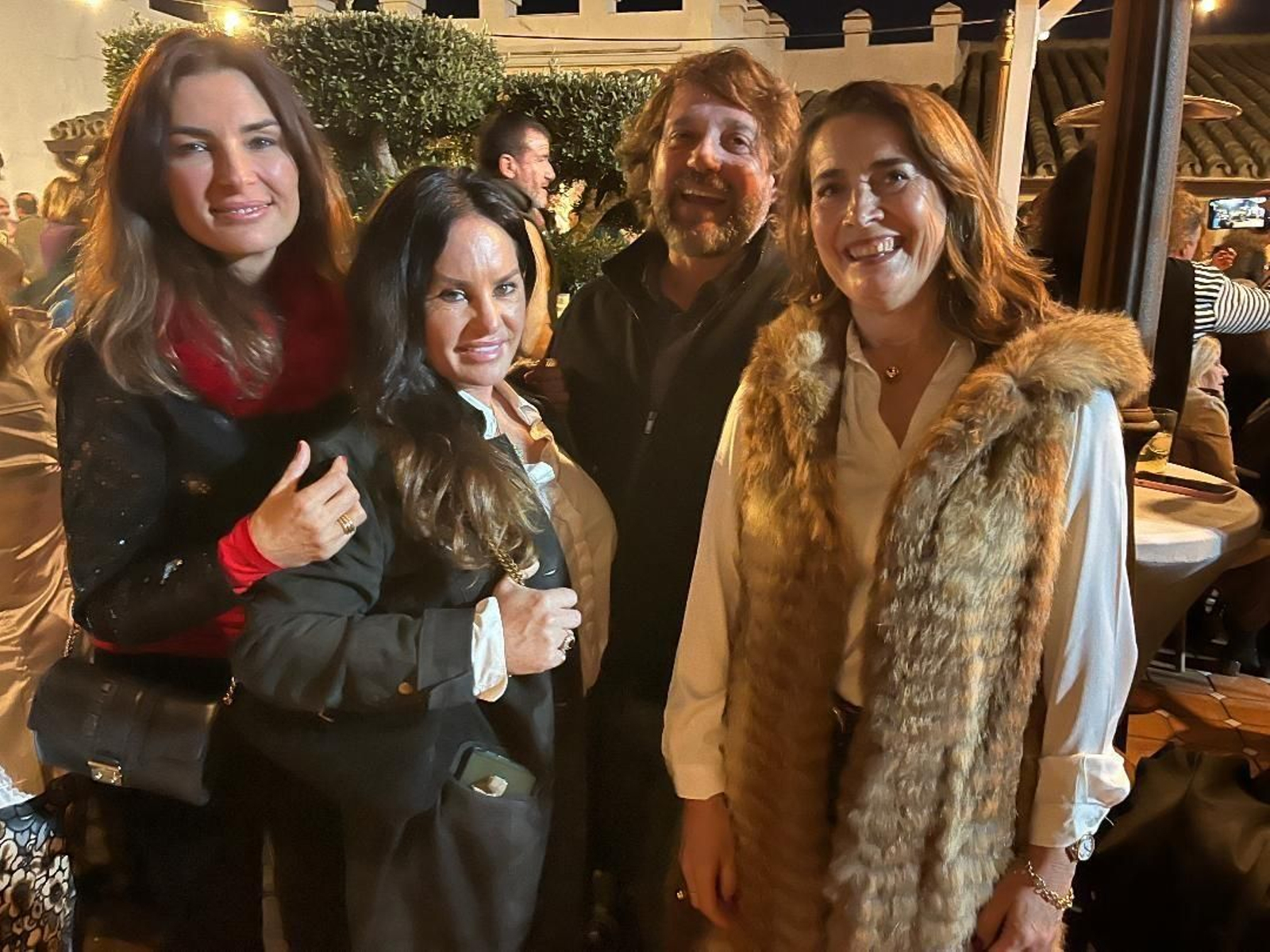 Teresa García, Caroline Cole, Mariano Matutes y María Casas.