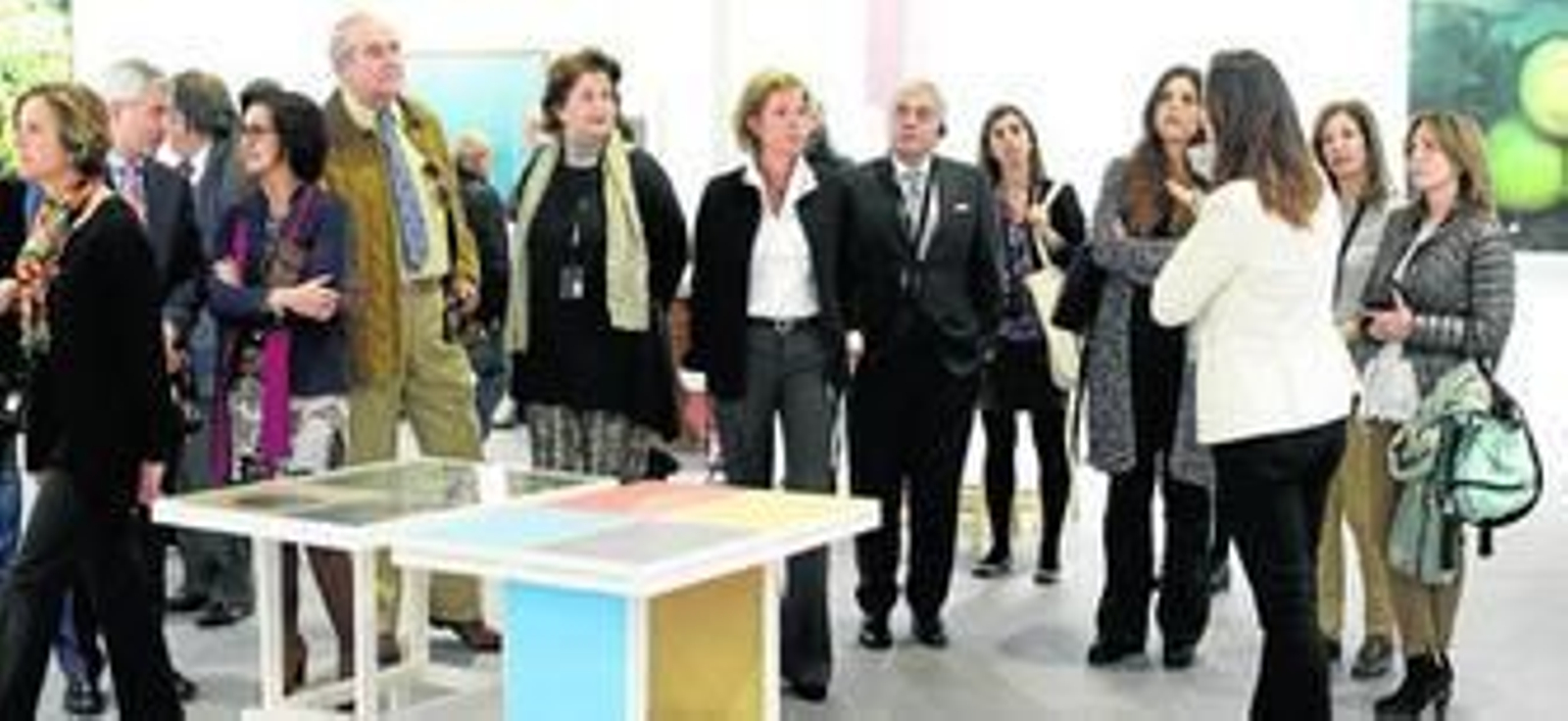1. Presentación en Madrid del Premio Pepe Estévez. 2.  Integrantes del jurado compuesto por importantes empresarios a los que unía el amor a lo artístico y poseedores de colecciones de prestigio. 3. Obra ganadora de Simon Zabell.