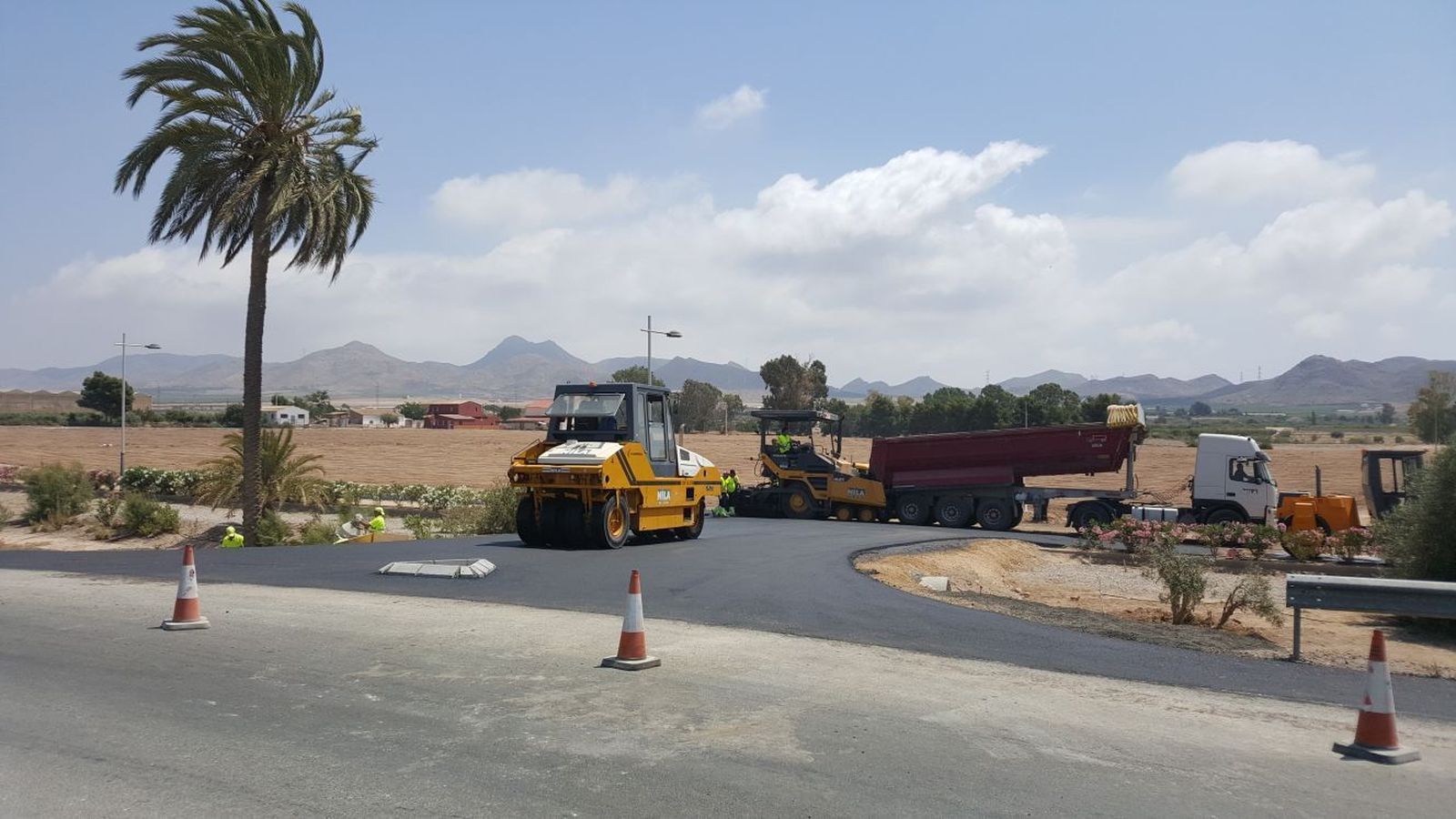 Mejoras en la carretera A-1201 que limita con la Región de Murcia