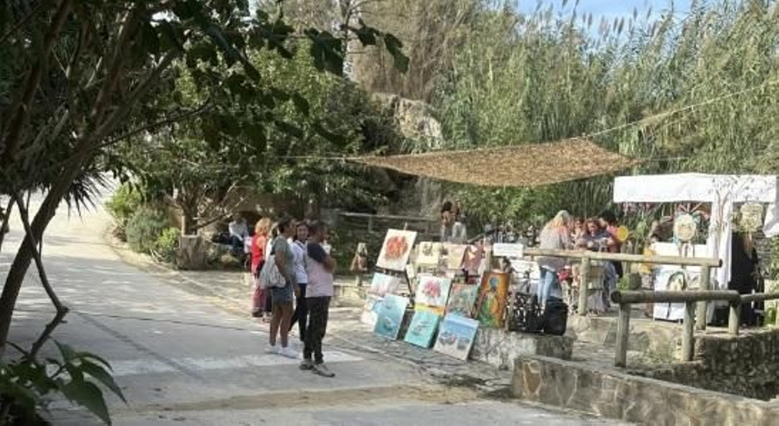 Mercado de artesanía de Santa Lucía