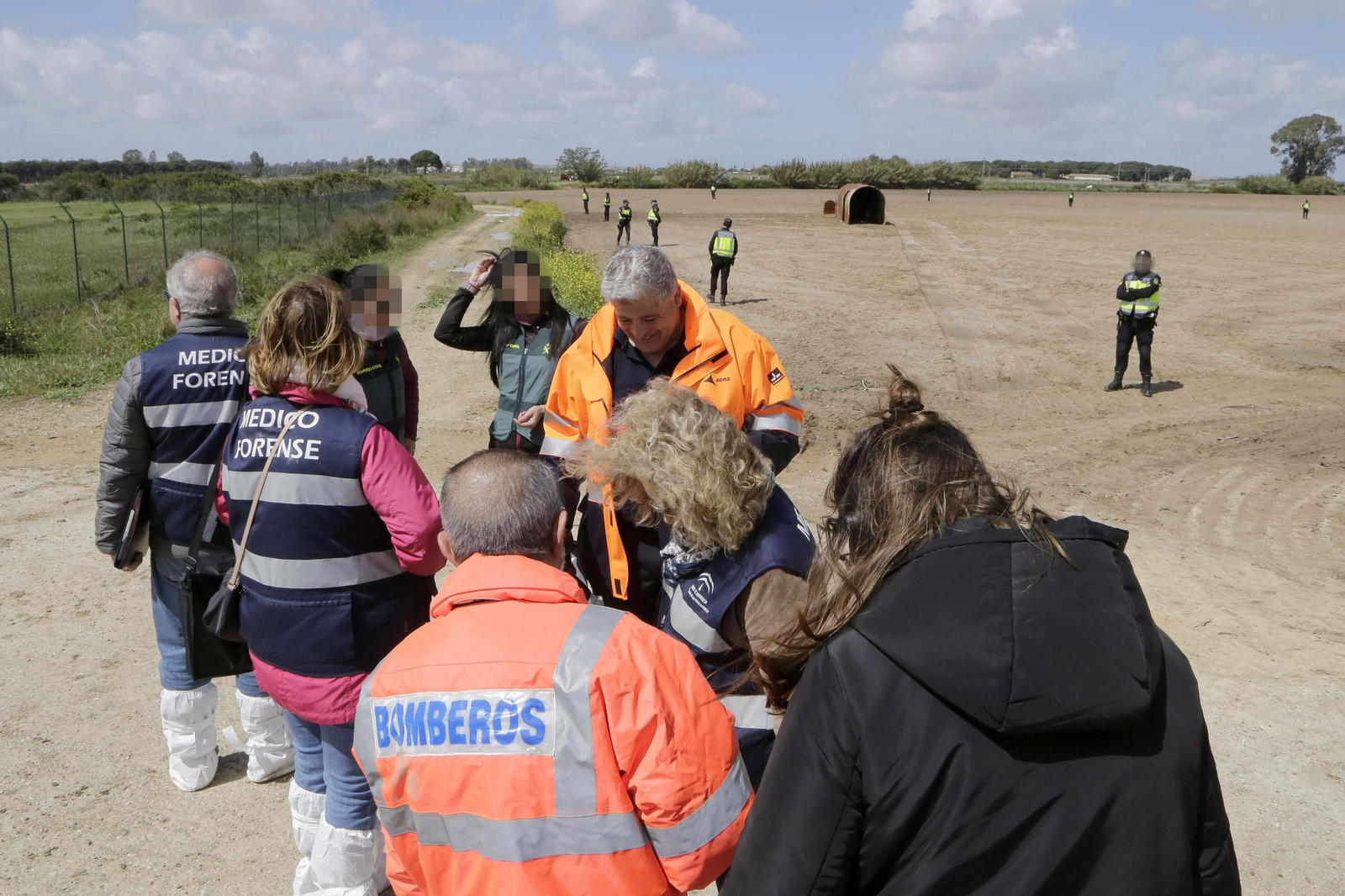 Simulacro de accidente aéreo en el aeropuerto de Jerez