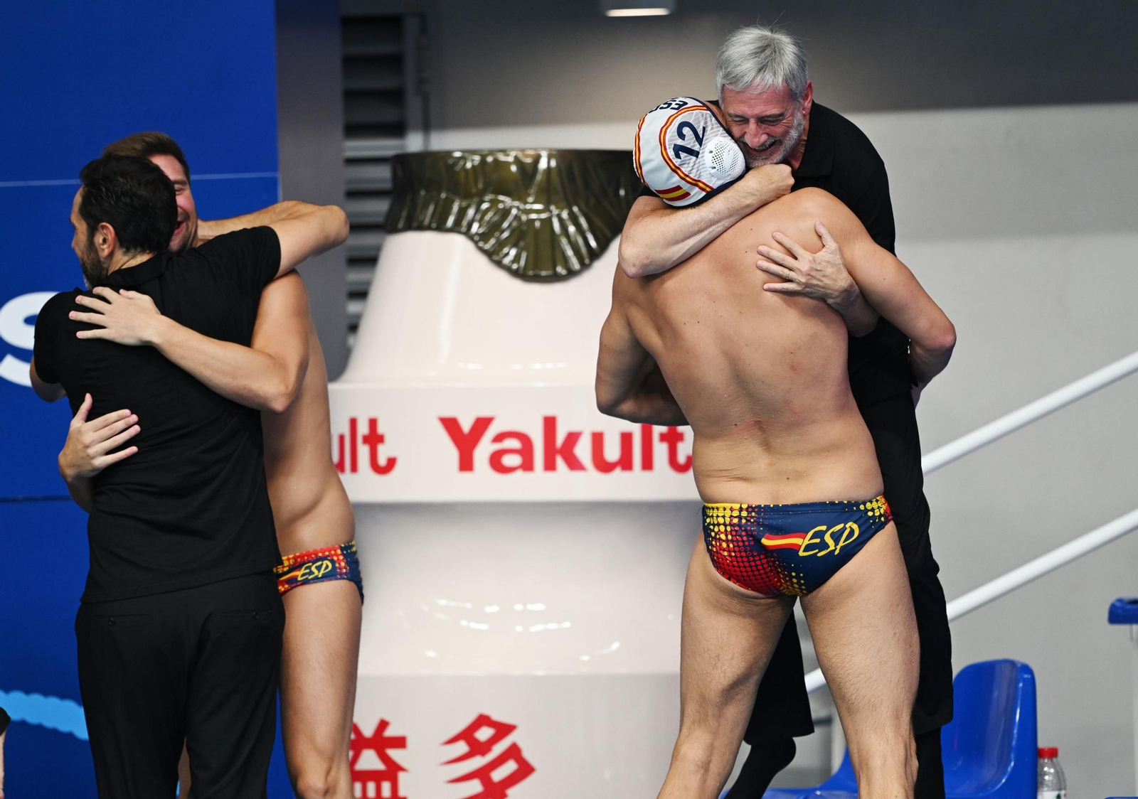 Las fotos del título mundial de España en waterpolo