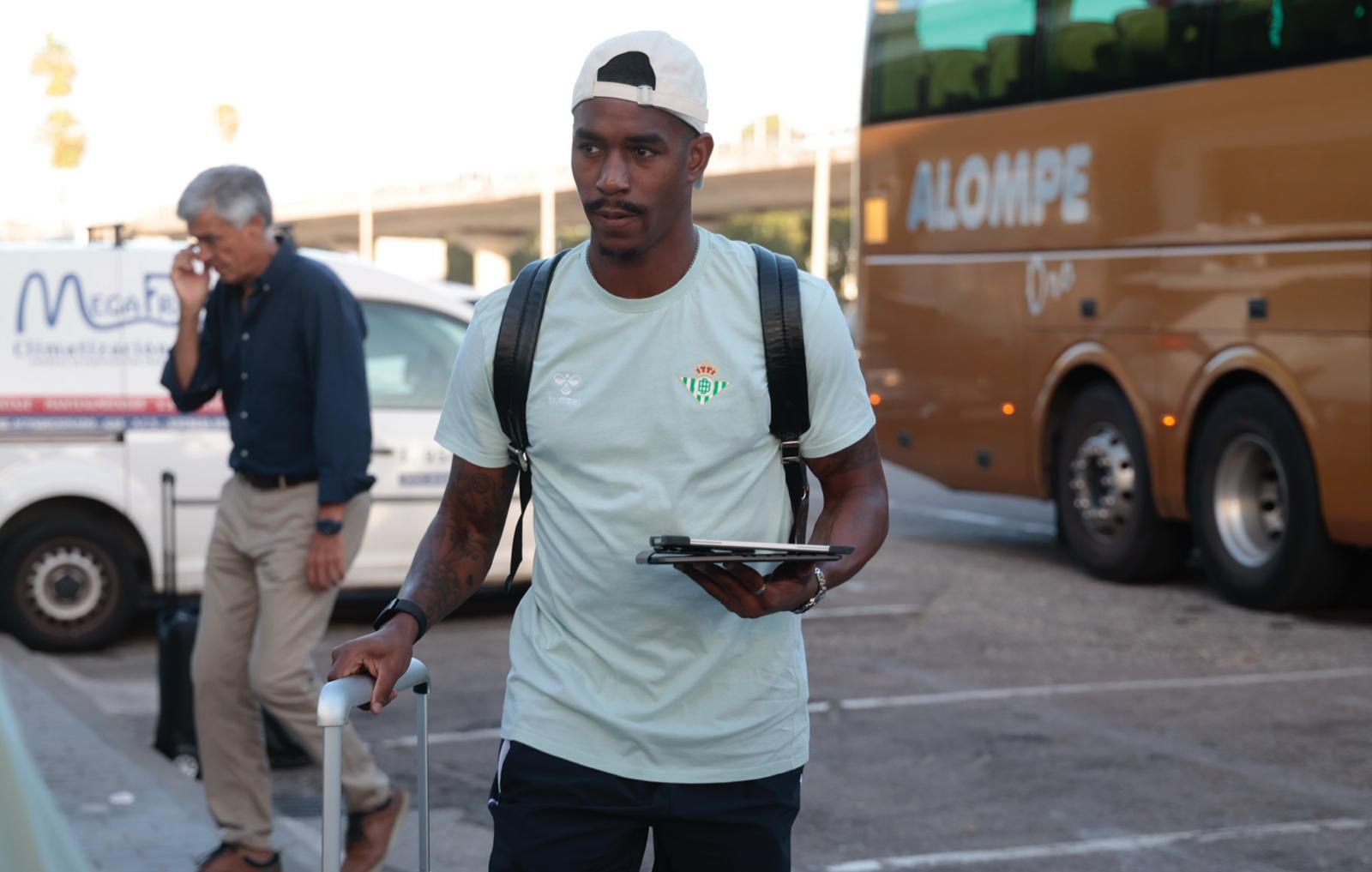 Las fotos del viaje del Betis a Genk