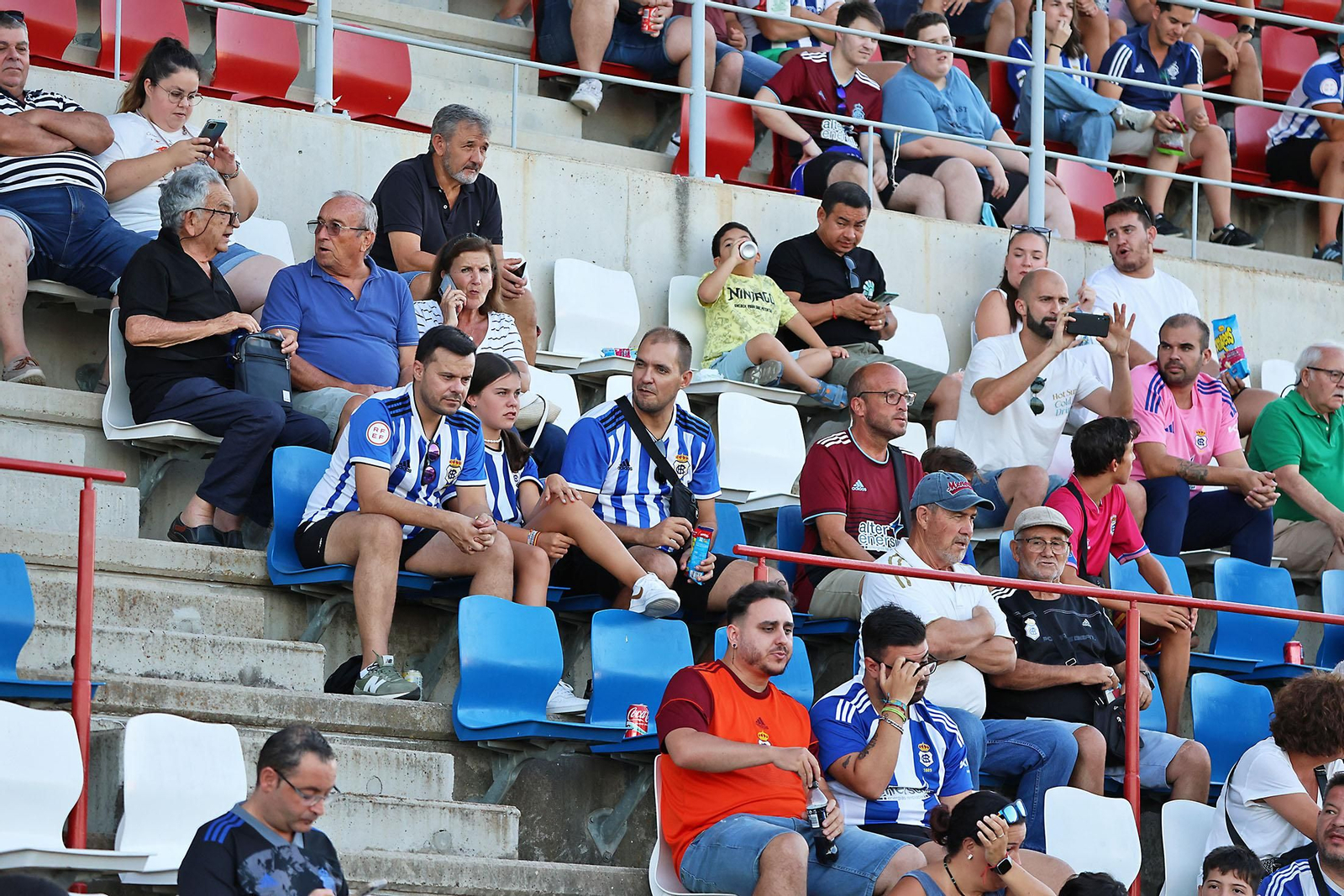 Imágenes del amistoso entre el Recreativo de Huelva y el Xerez  DFC