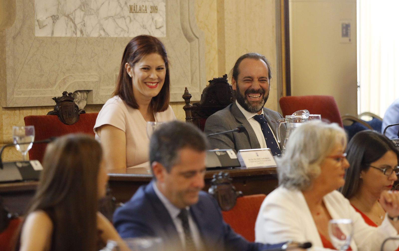 Las fotos de la constitución del Ayuntamiento de Málaga