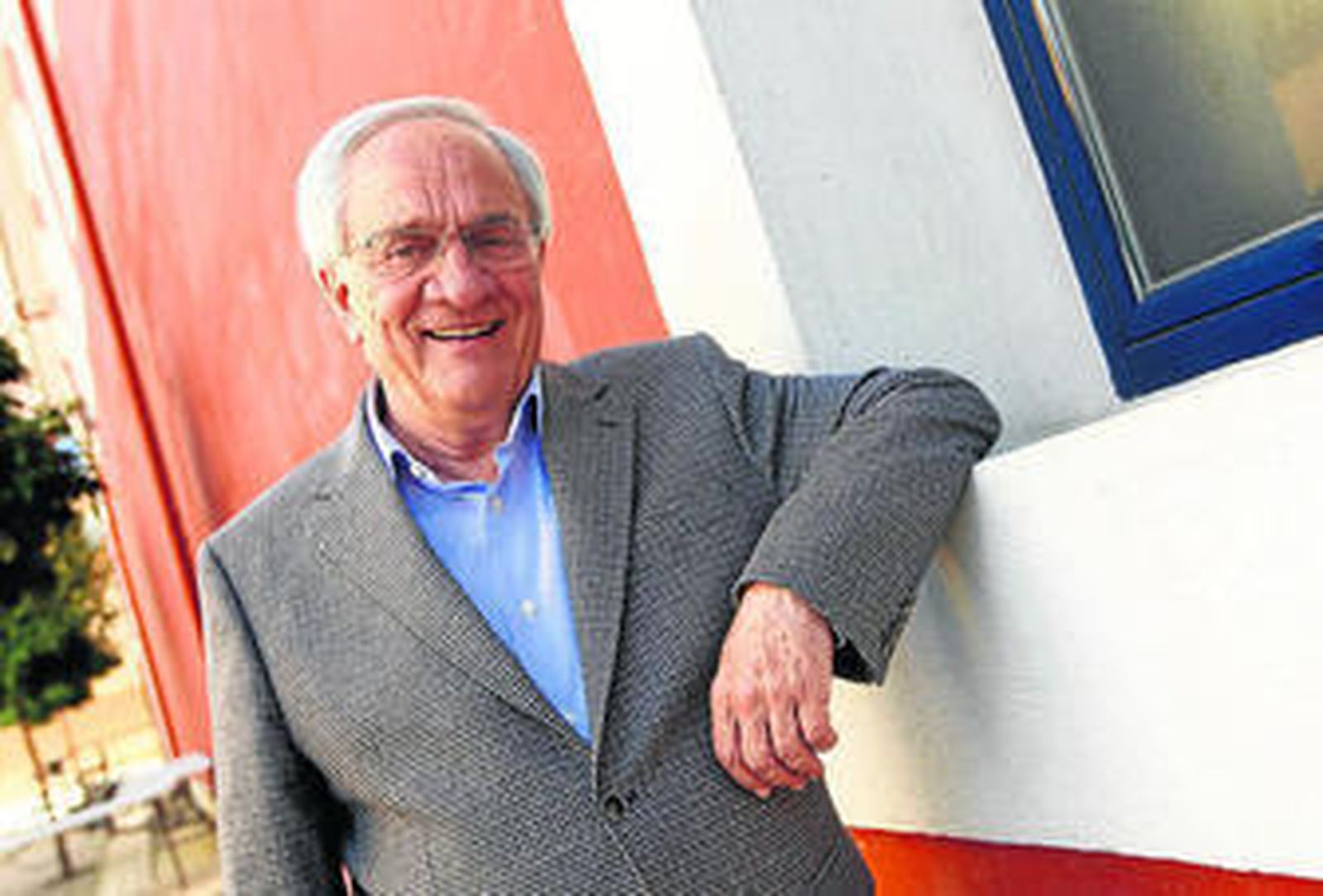 Pío Tudela asistió ayer a las Jornadas Mente y Cerebro, dedicadas a homenajear su trayectoria.