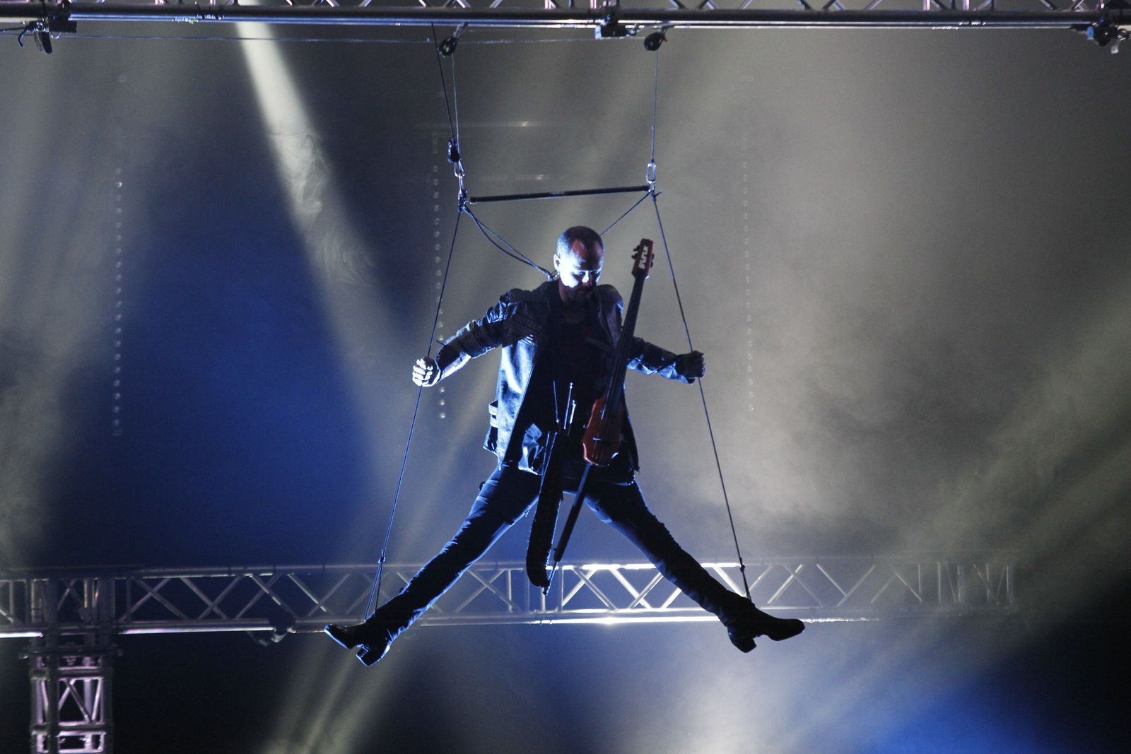 Las imágenes de la actuación del grupo Los Vivancos