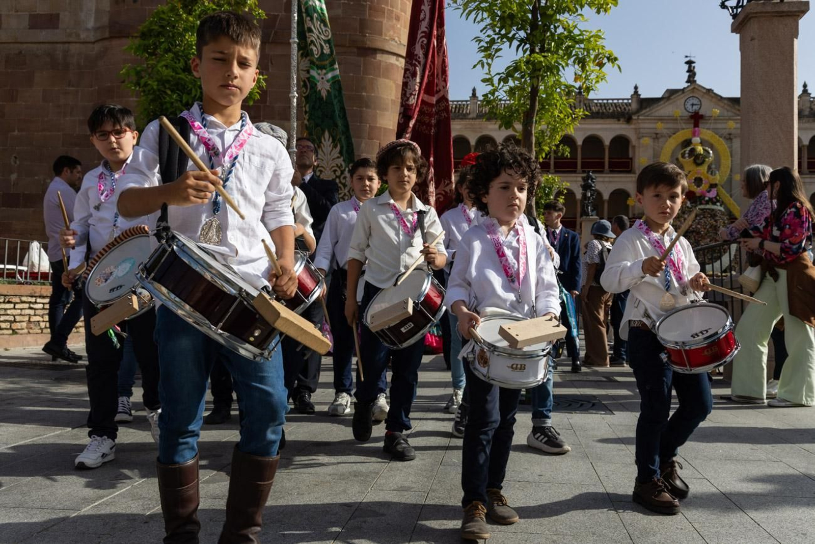 Recepción de Cofradías de la Romería de La Virgen de la Cabeza en Andújar
