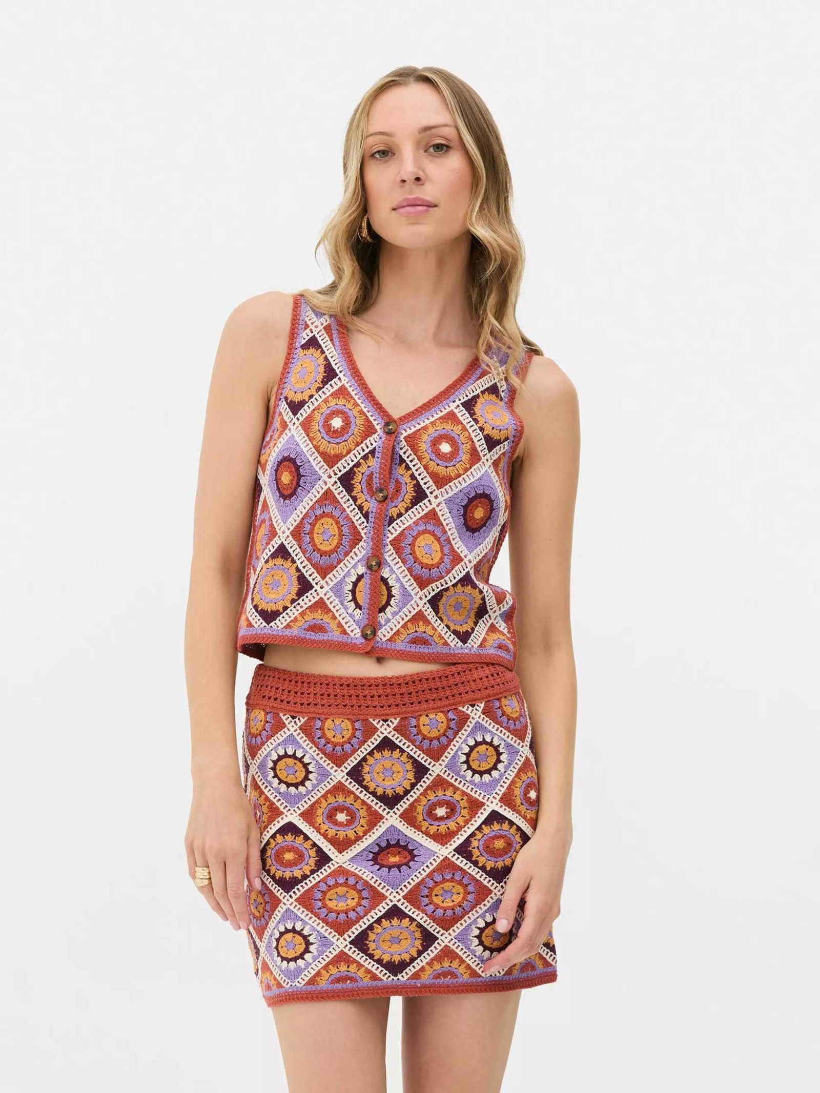 Conjunto de crochet de Primark. Conjunto de crochet de Primark.
