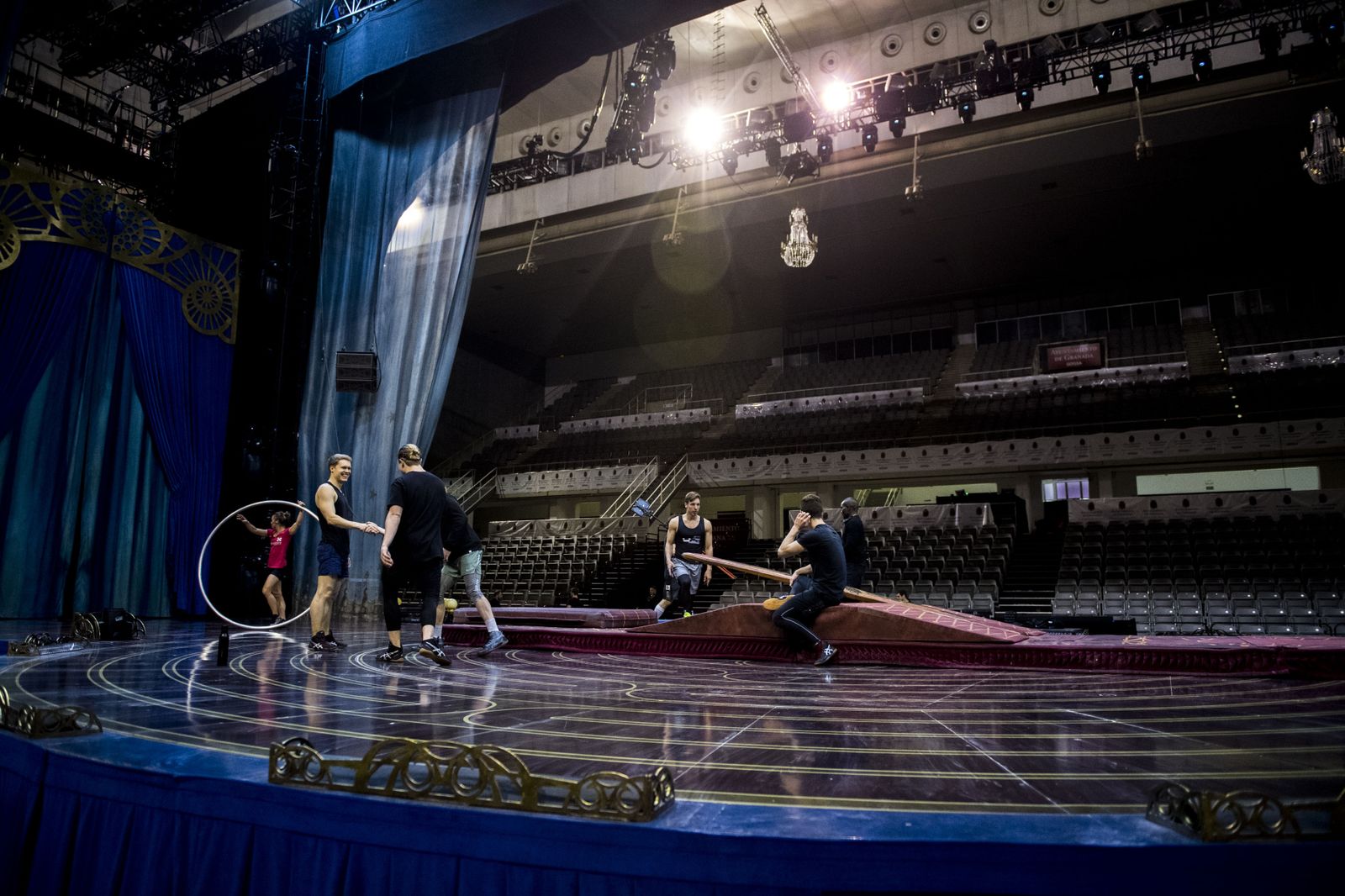 Fotos: El Circo del Sol entre bambalinas