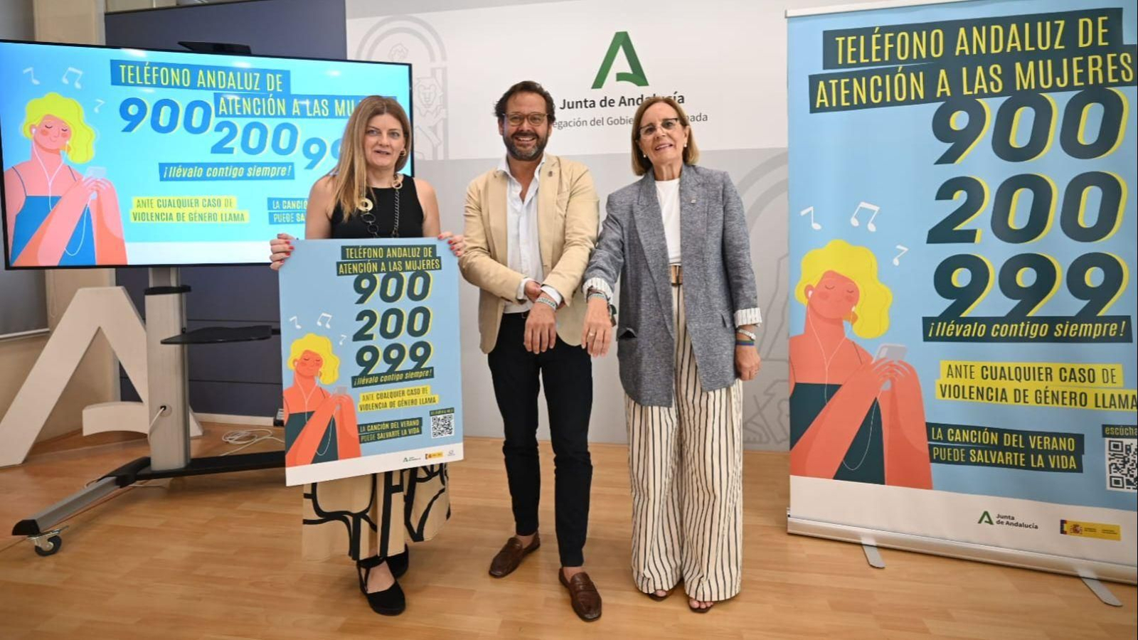 Antonio Granados, Matilde Ortiz y Teresa Illescas presentan la campaña “¡Llévatelo contigo siempre!”