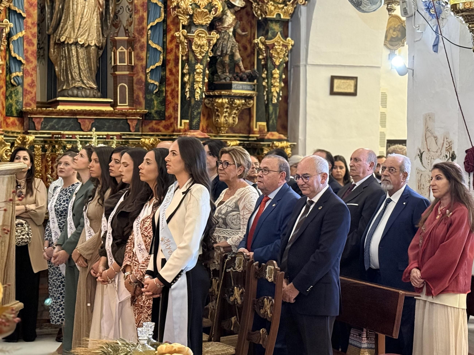 Ofrenda de frutos a la Virgen de Araceli