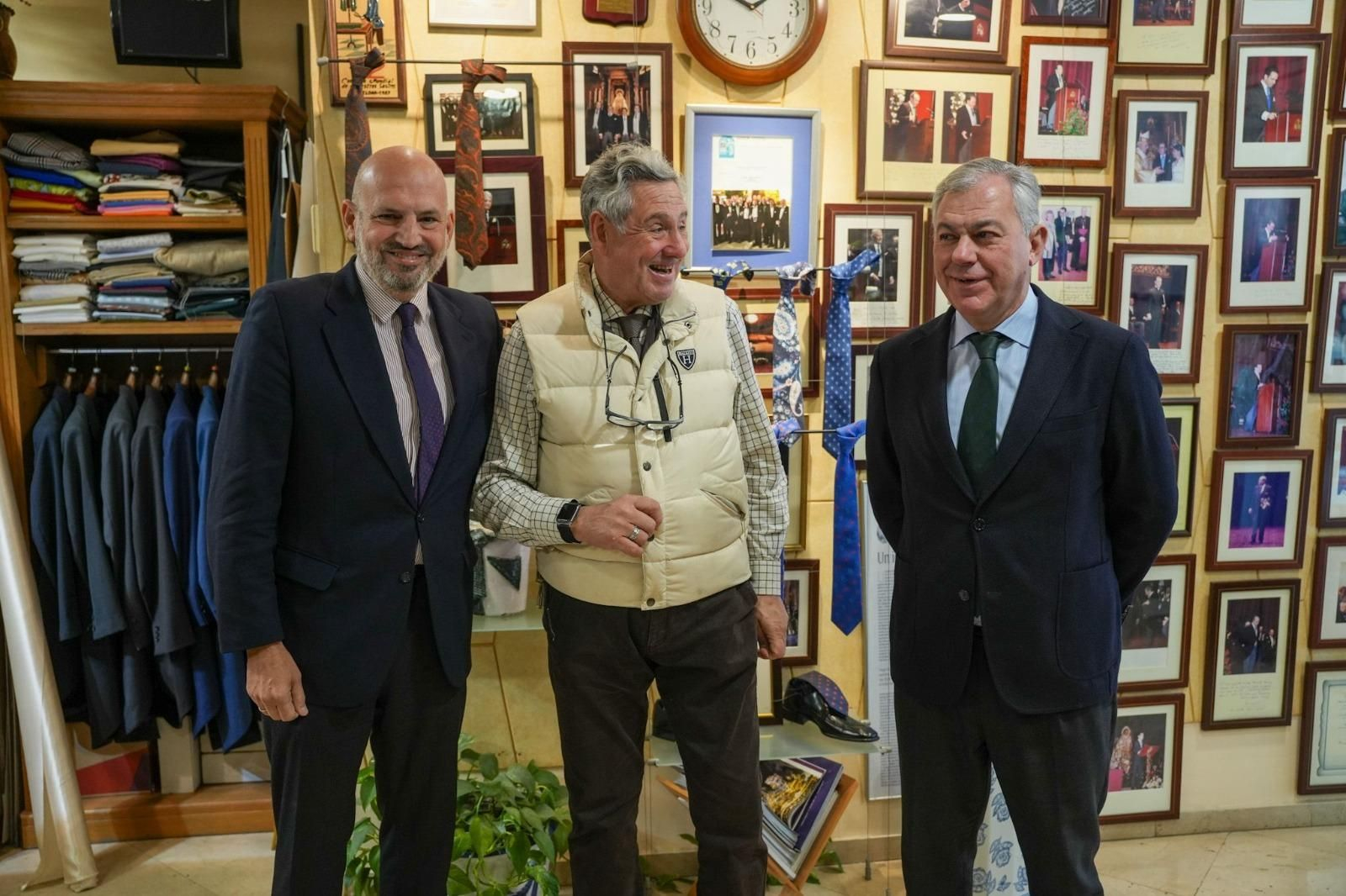 Manuel Alés, Manuel Ibáñez y José Luis Sanz