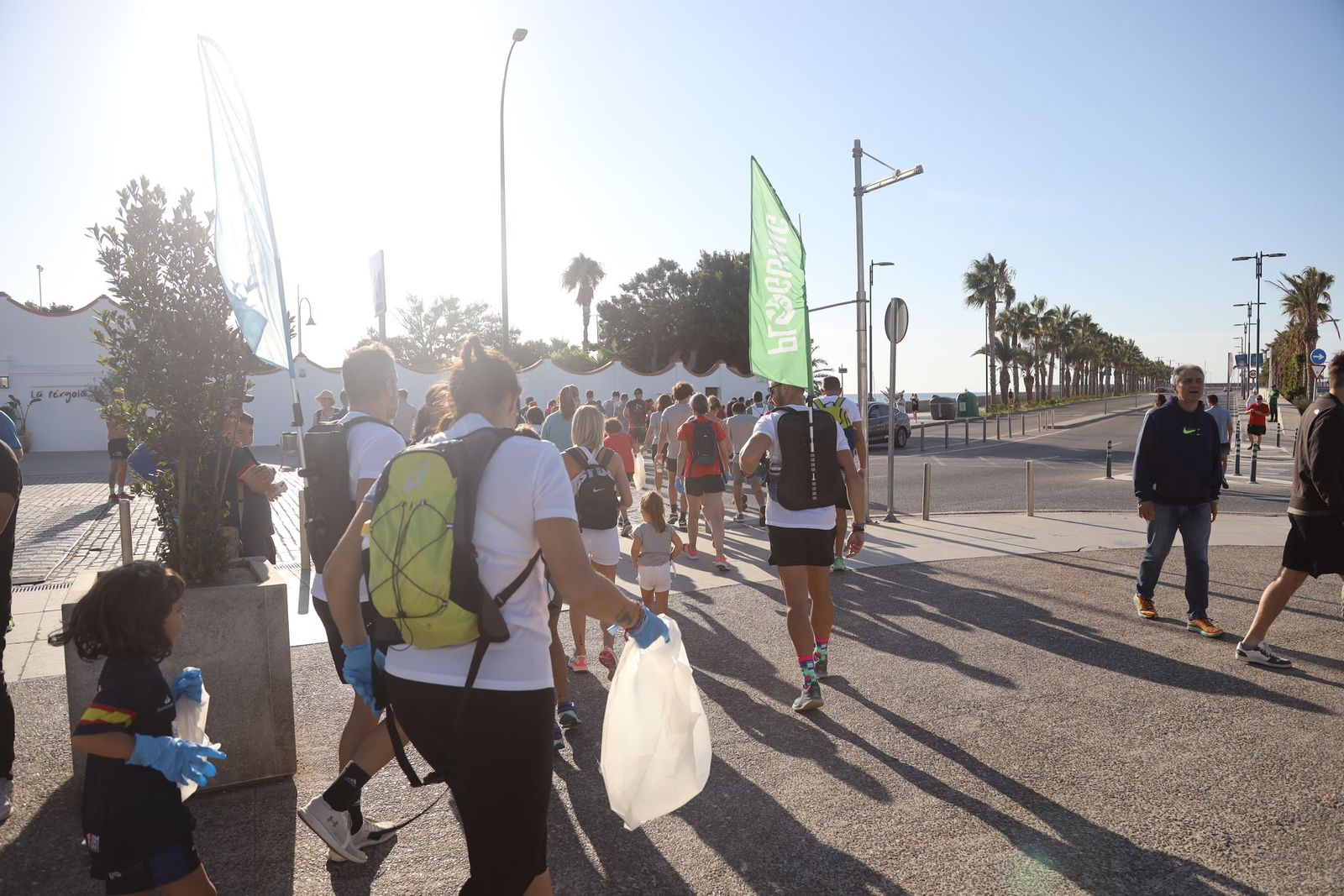 El Nationale-Nederlanden Plogging Tour de Málaga, en fotos